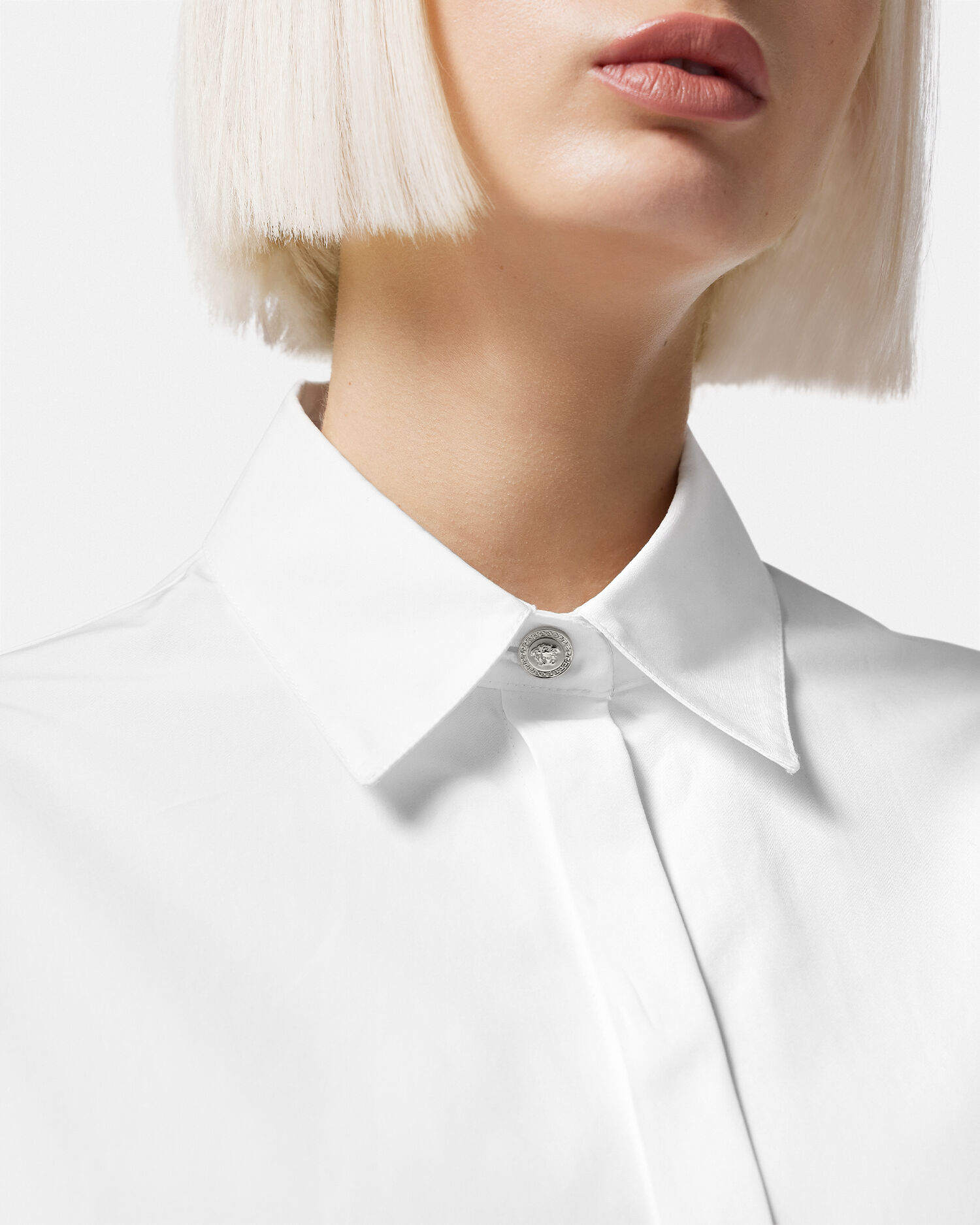 White versace dress shirt discount