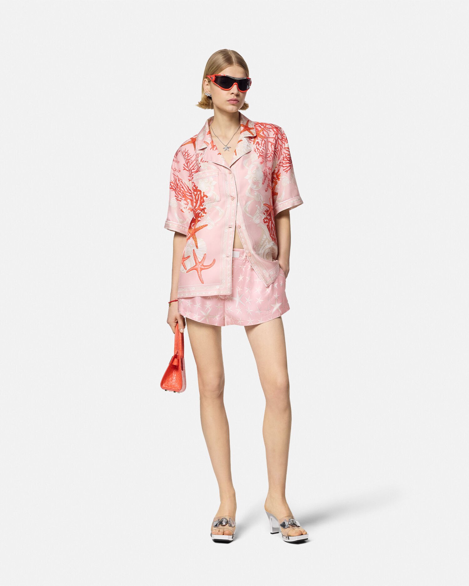 Stella Marina Silk Boxer Shorts