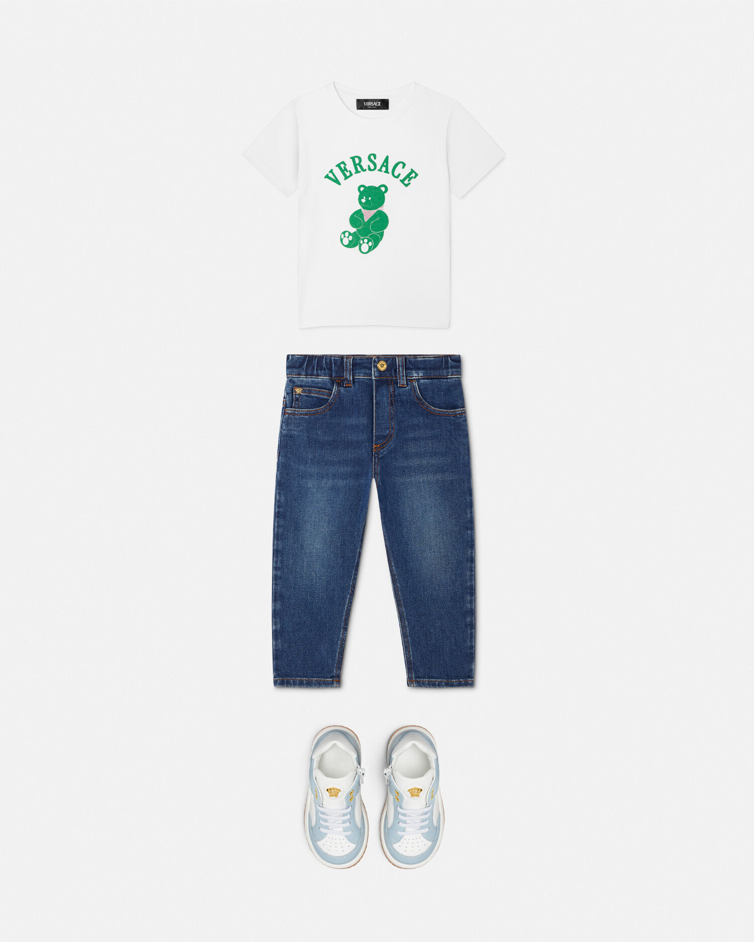 Versace t shirt green top