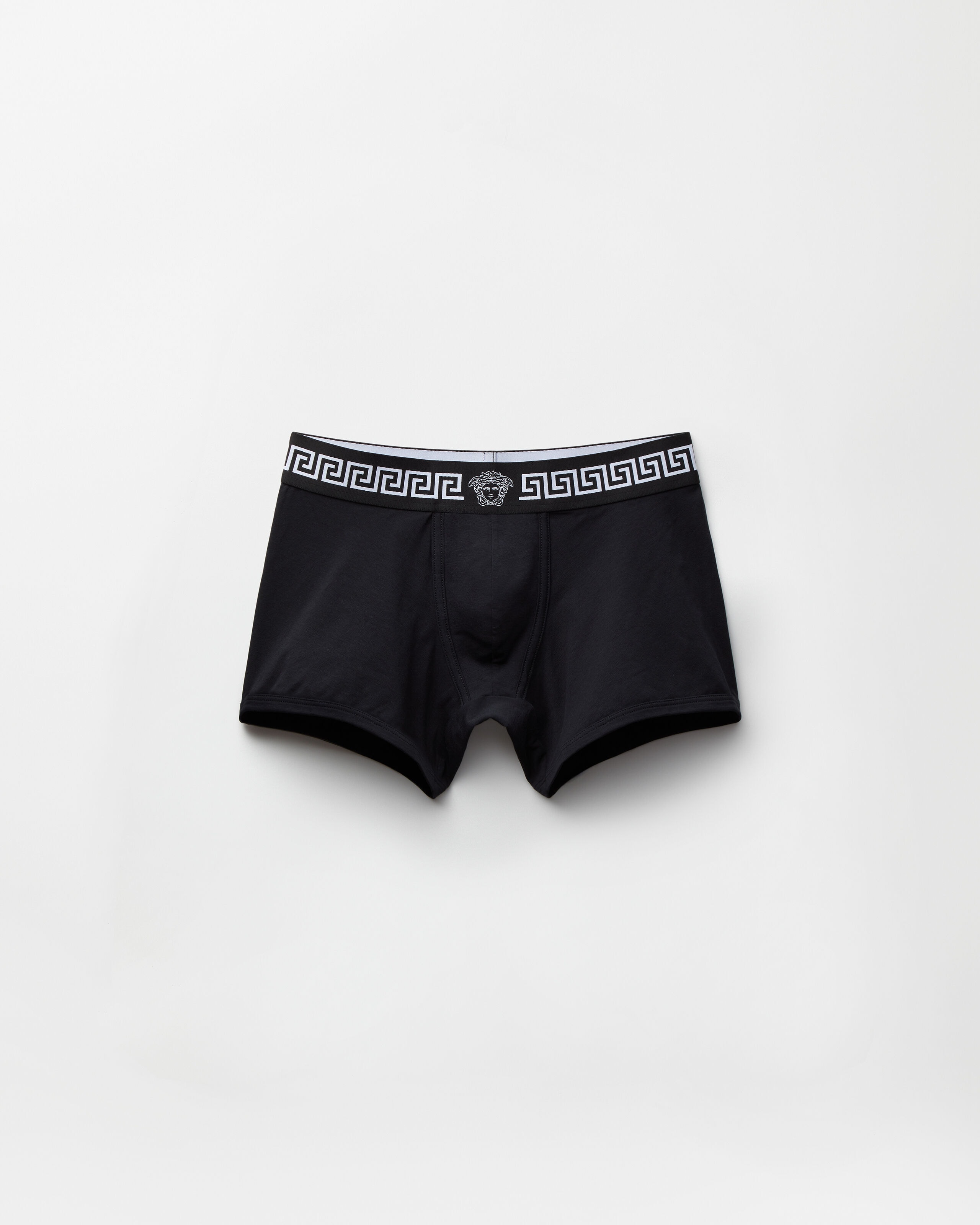 VERSACE メンズ トランクス 3 Cotton-Jersey Trunks Black | VERSACE US