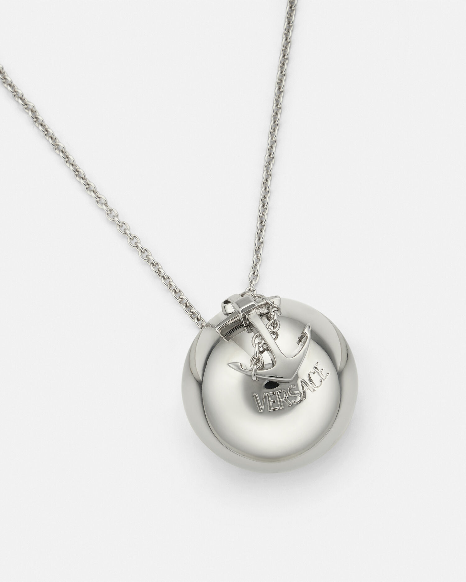 Collier shop versace argent