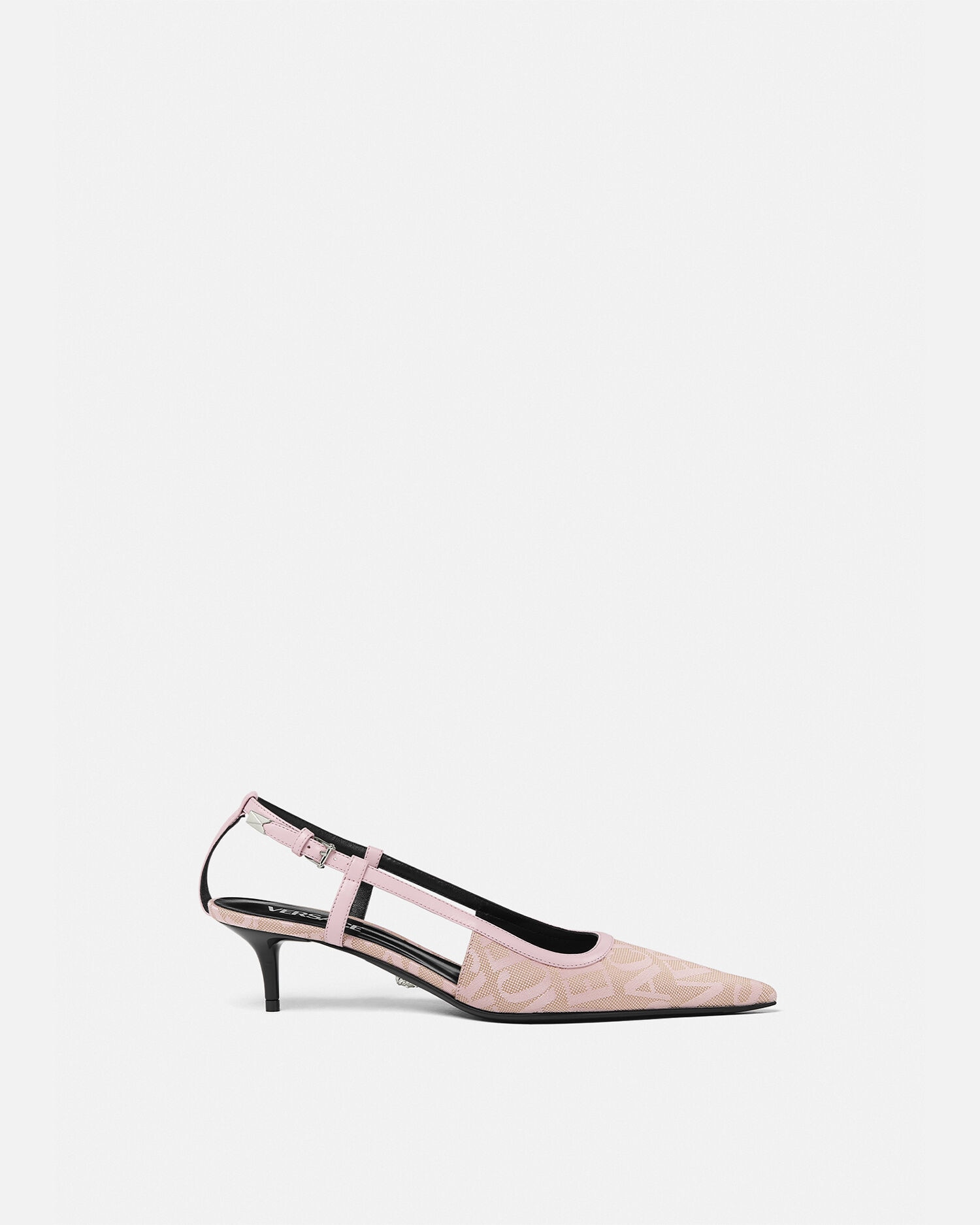 Escarpins petit talon Versace Allover