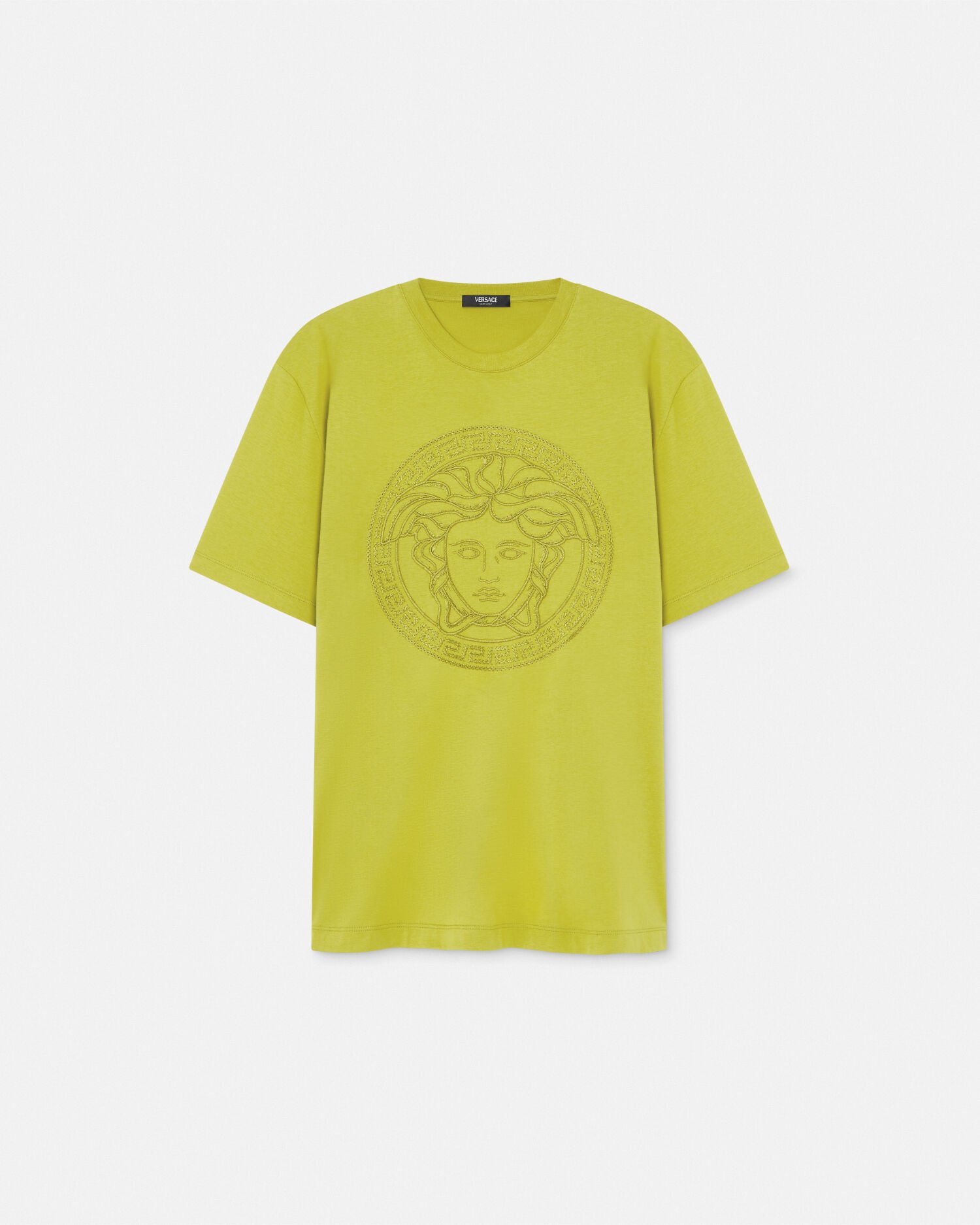 Versace t shirt green new arrivals