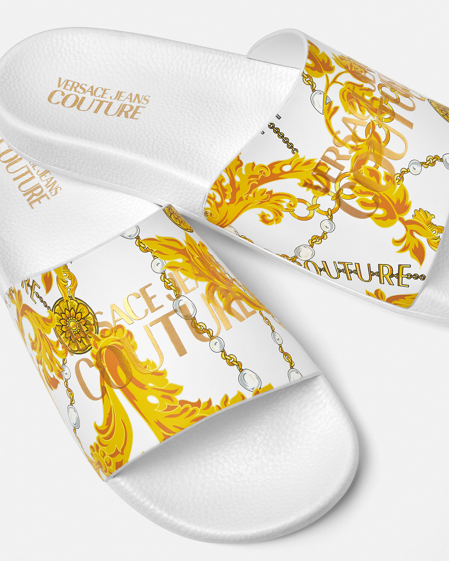 Versace chancleta best sale