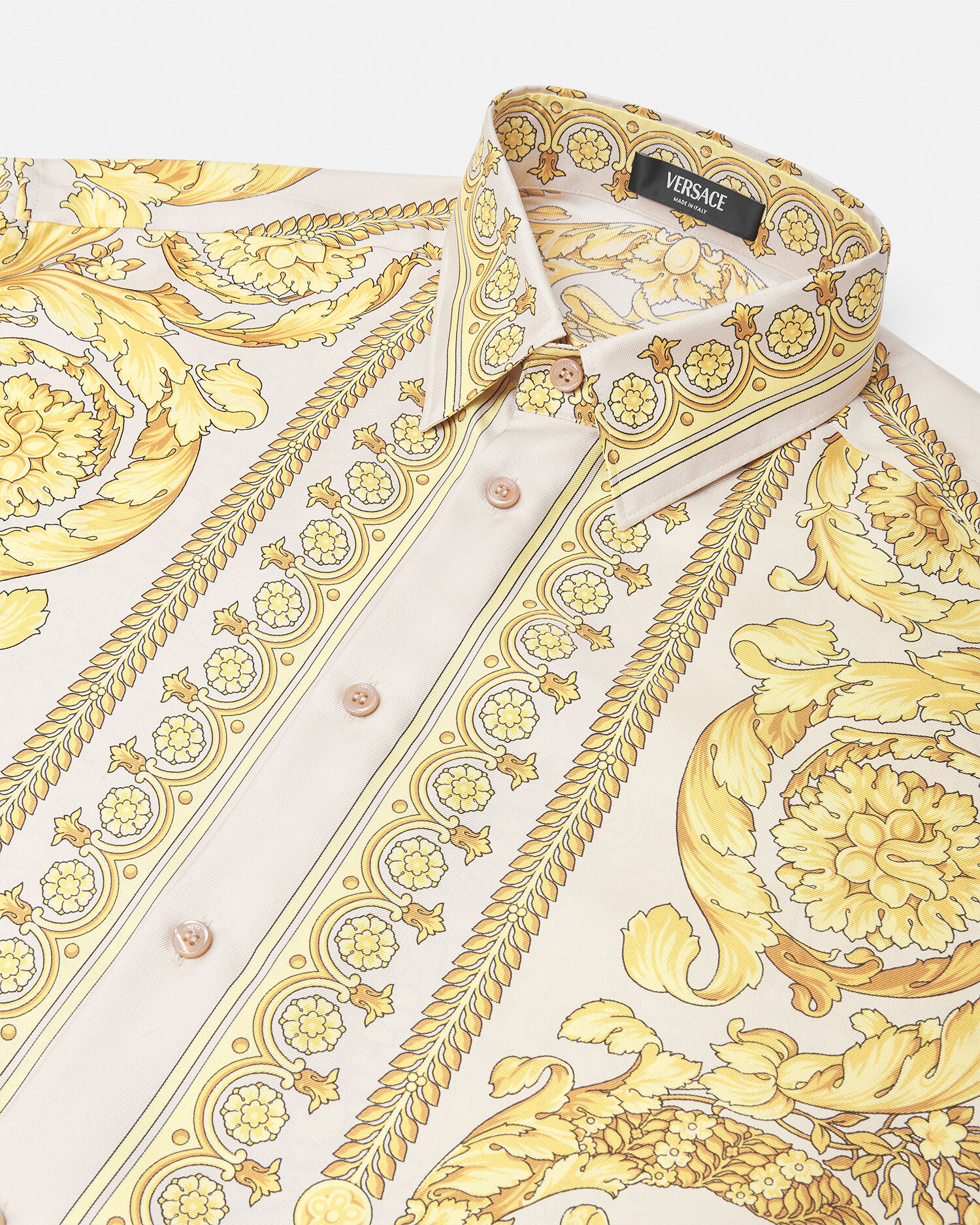 Versace yellow best sale shirt