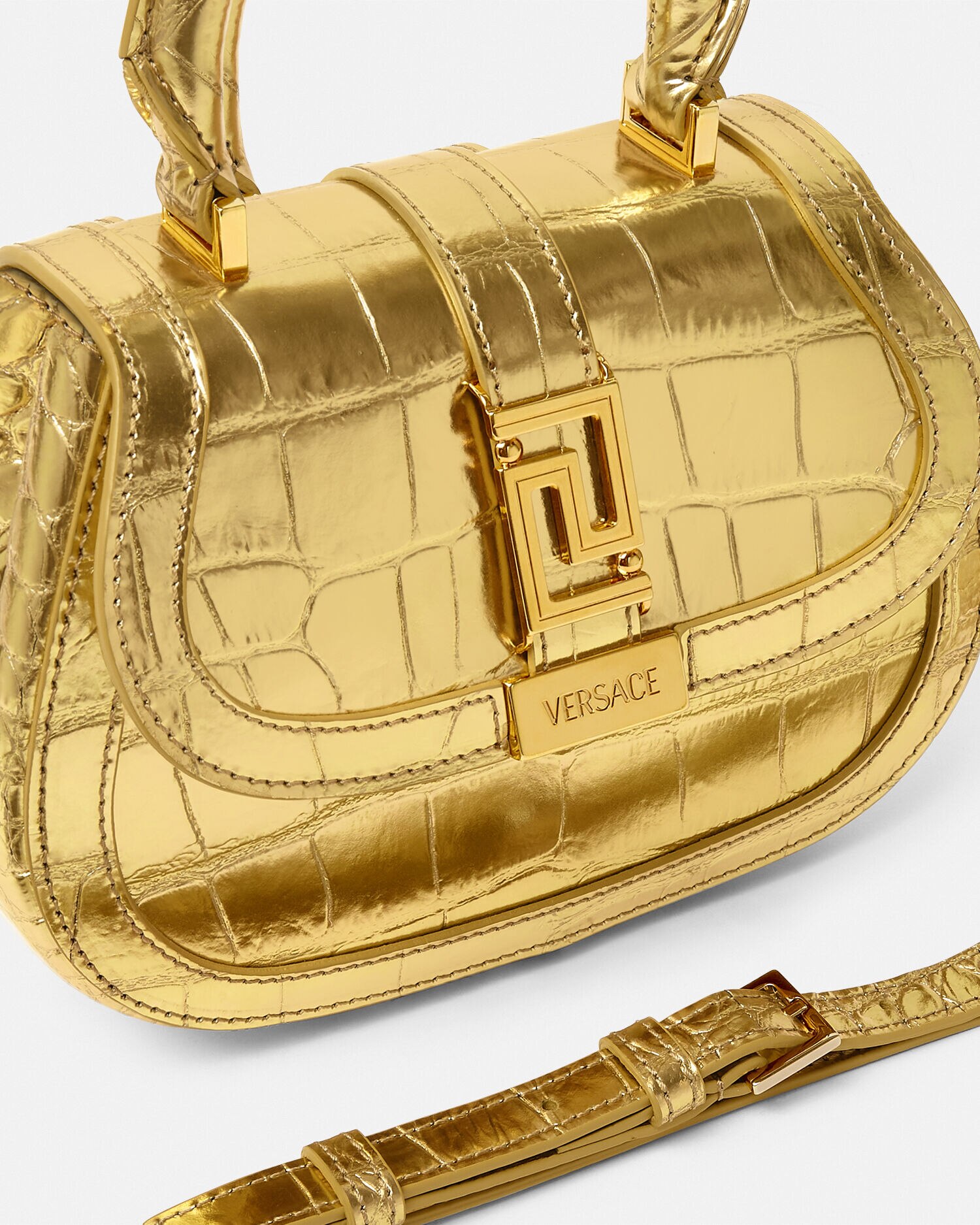 Versace discount crocodile bag