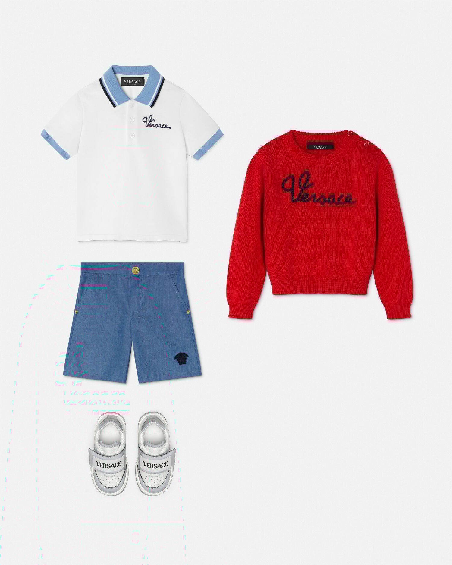 Versace sweater red on sale