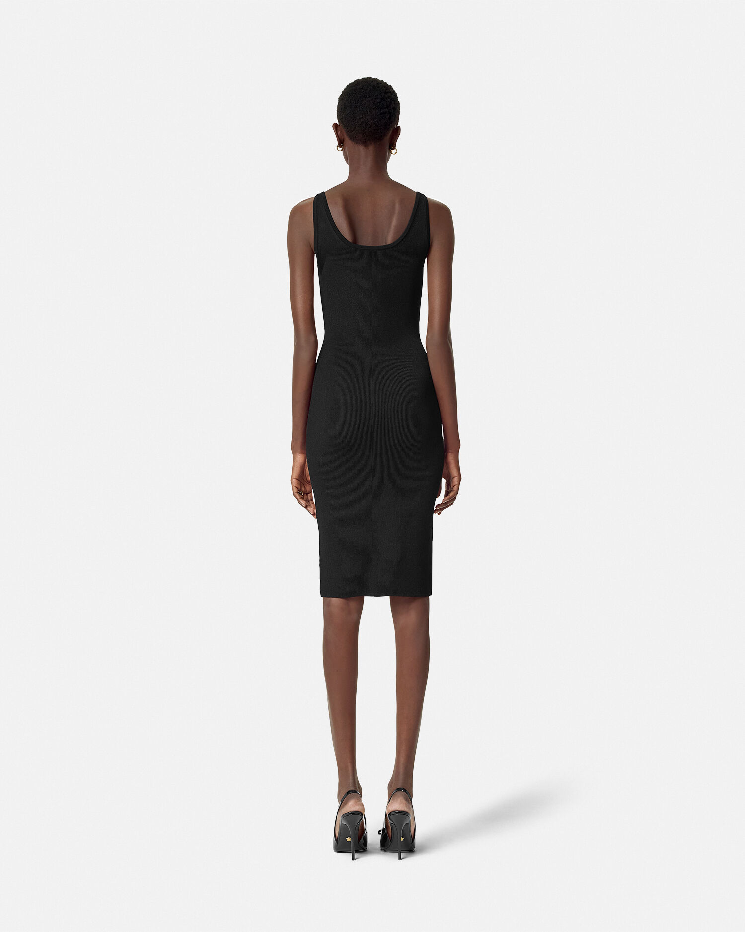 Medusa 95 Ribbed Knit Mini Dress