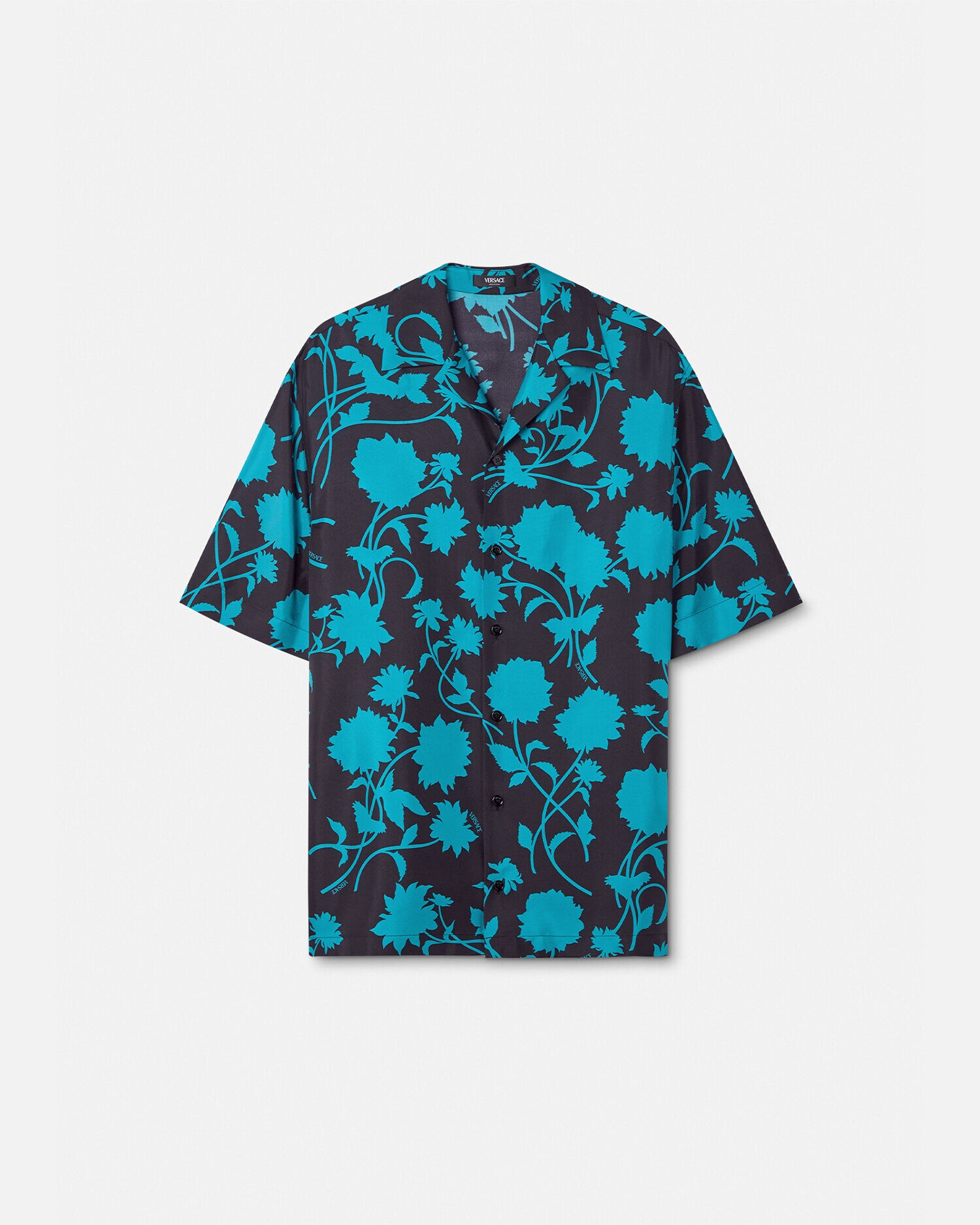Versace flower shirt discount