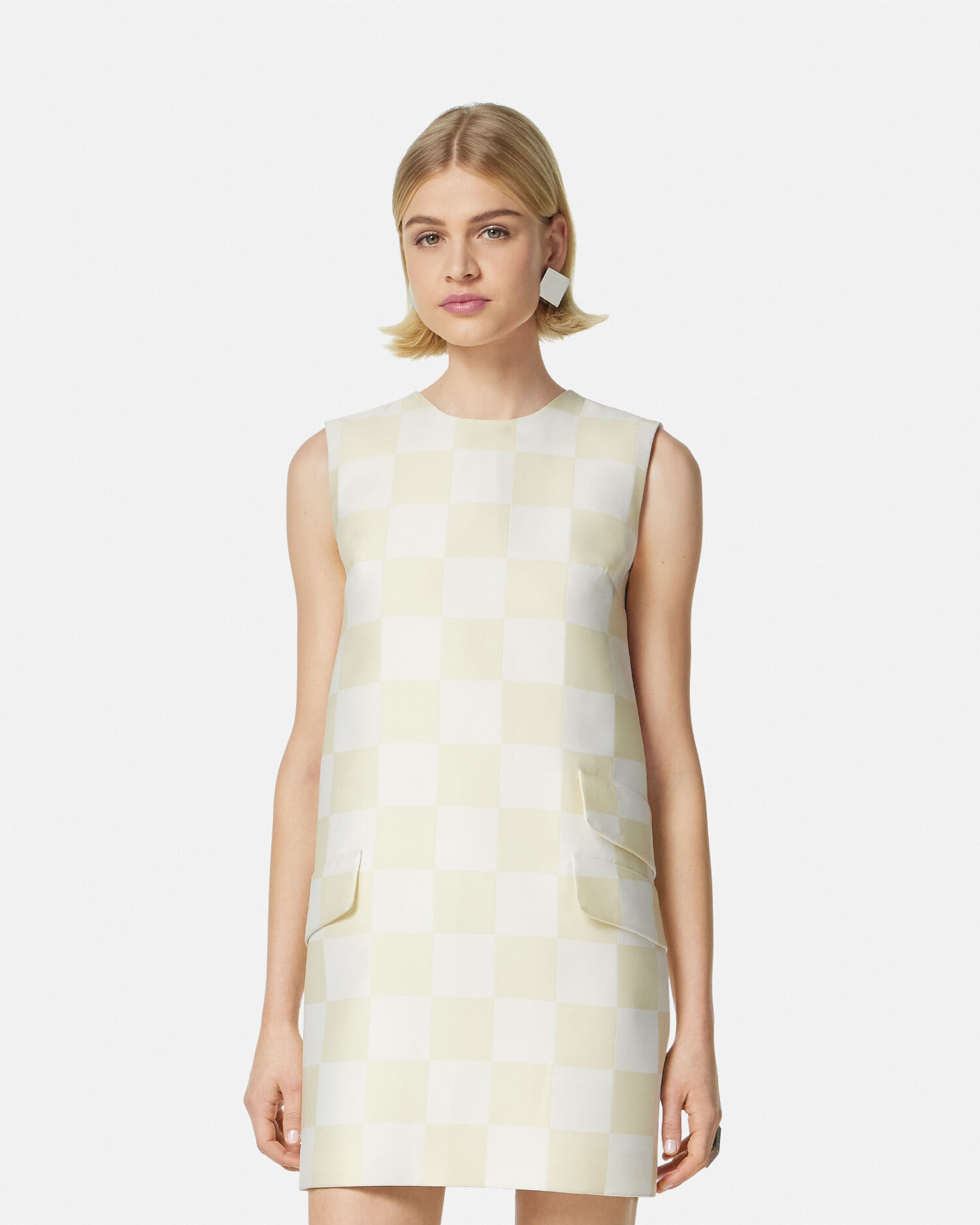 Contrasto Duchesse Shift Mini Dress