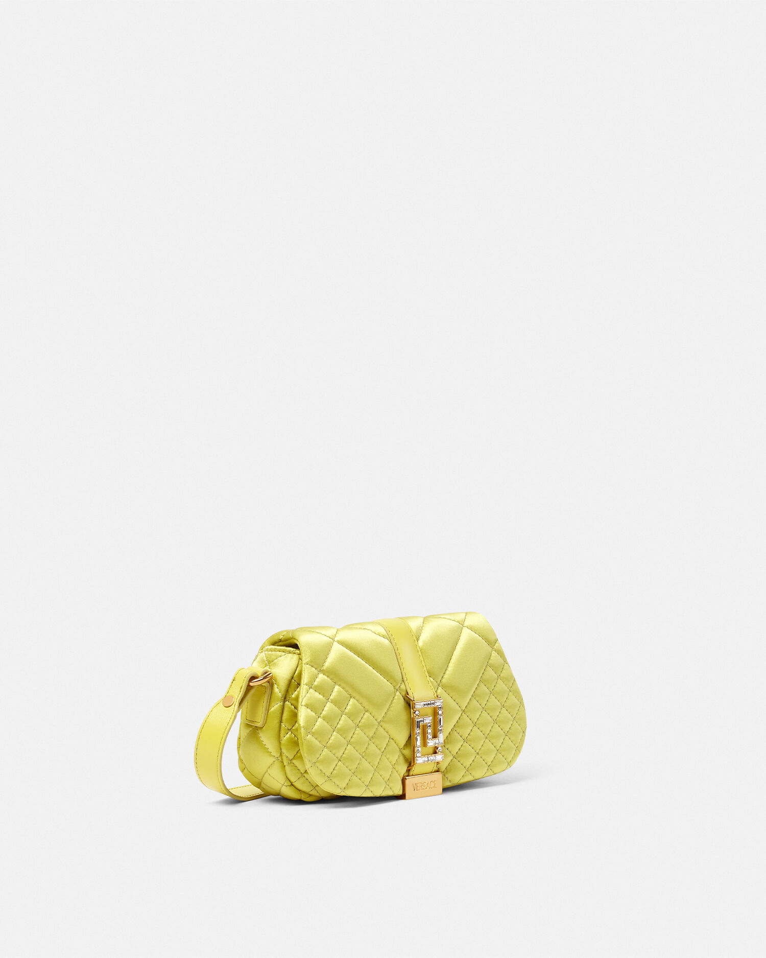 Greca Goddess Satin Mini Bag