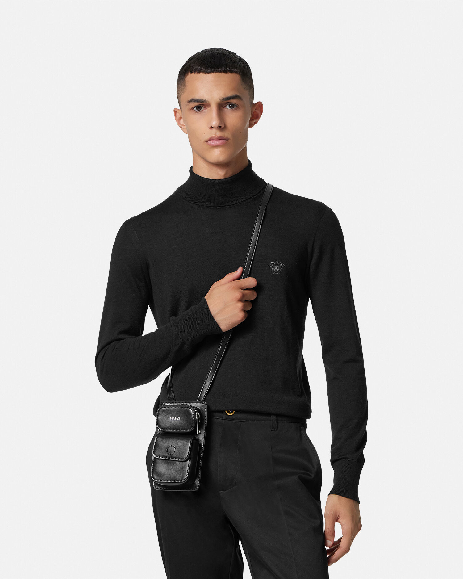 Versace men's deals bags online