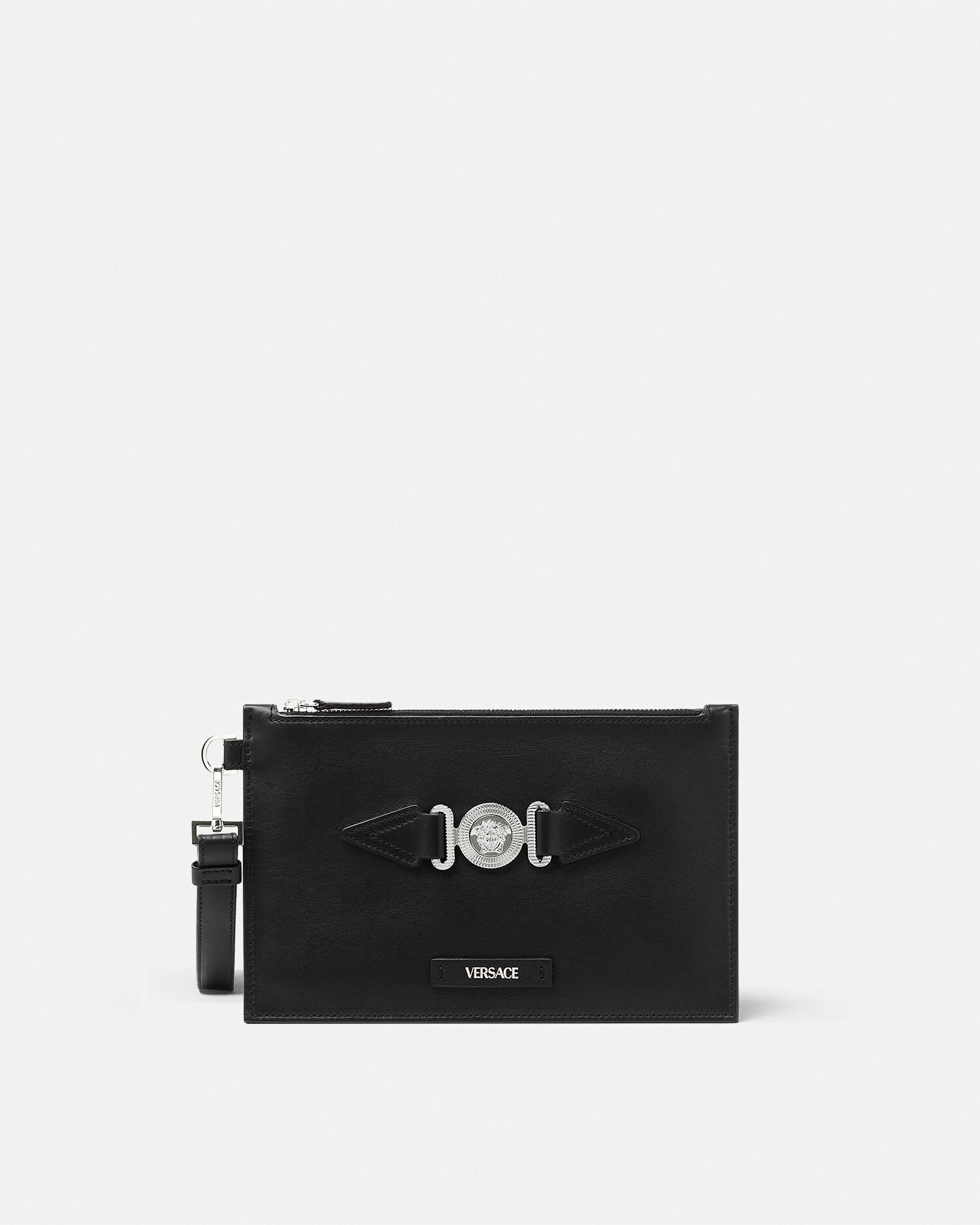 Versace top clutch mens