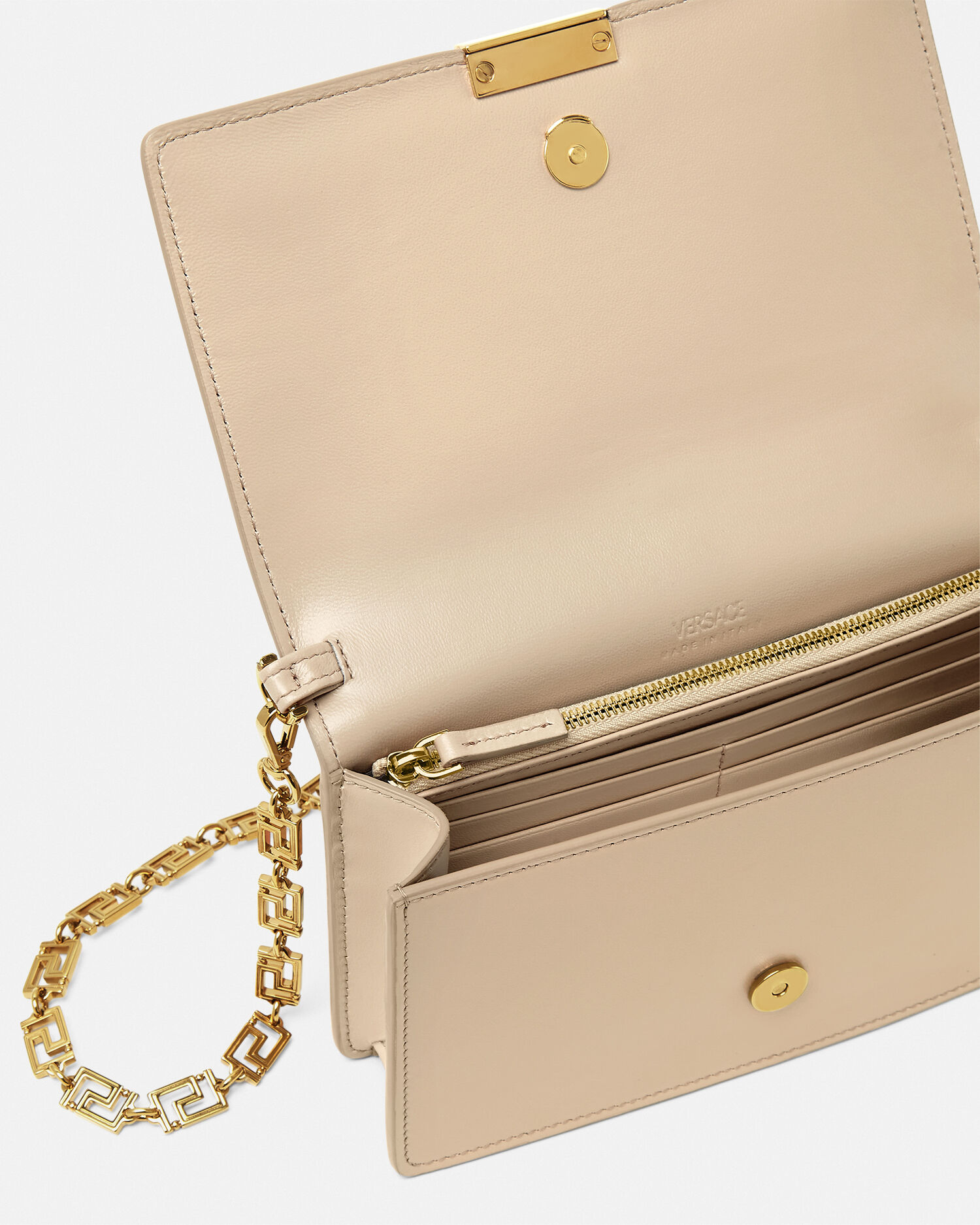 Versace hot sale beige bag