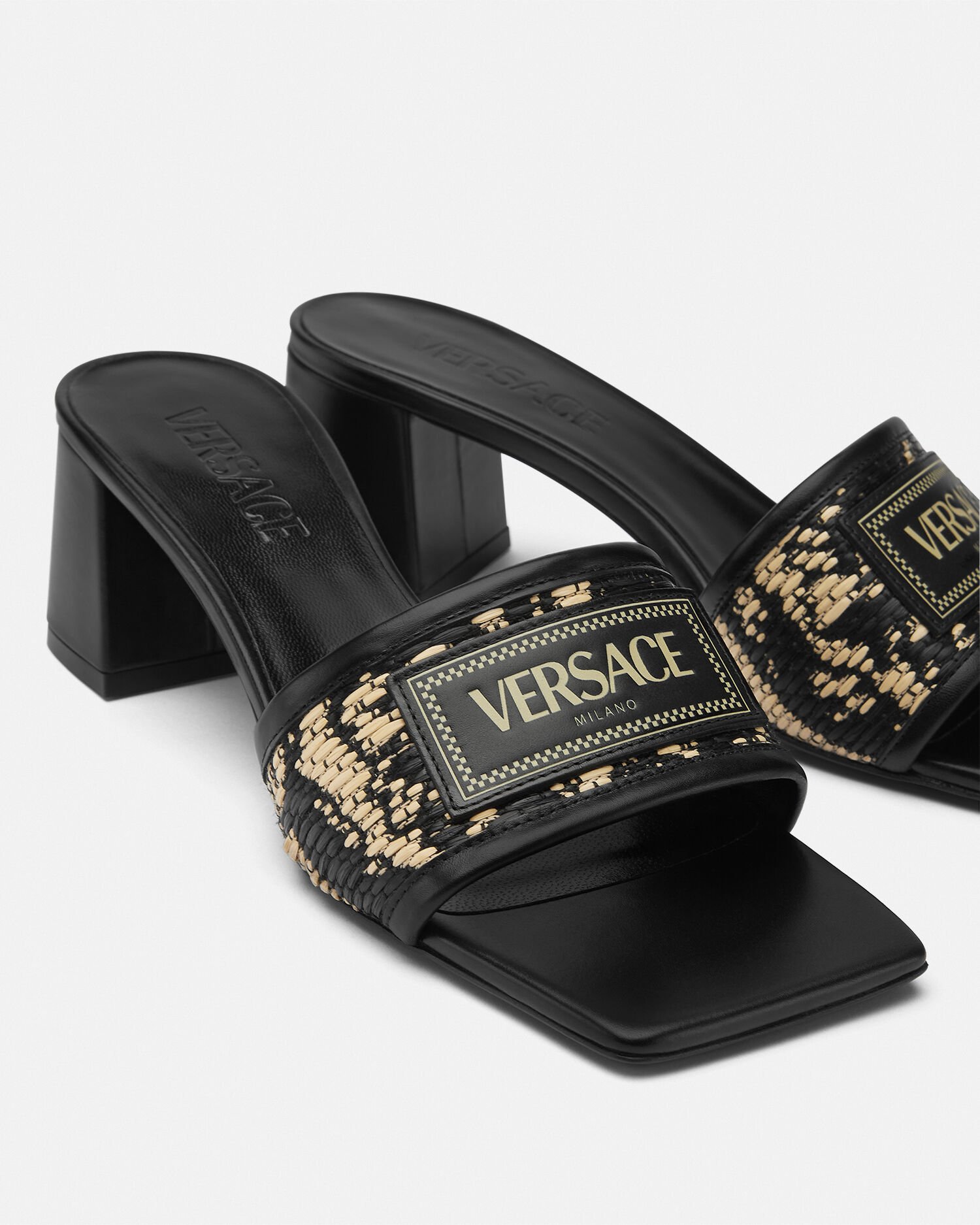 Versace mules sandals hot sale