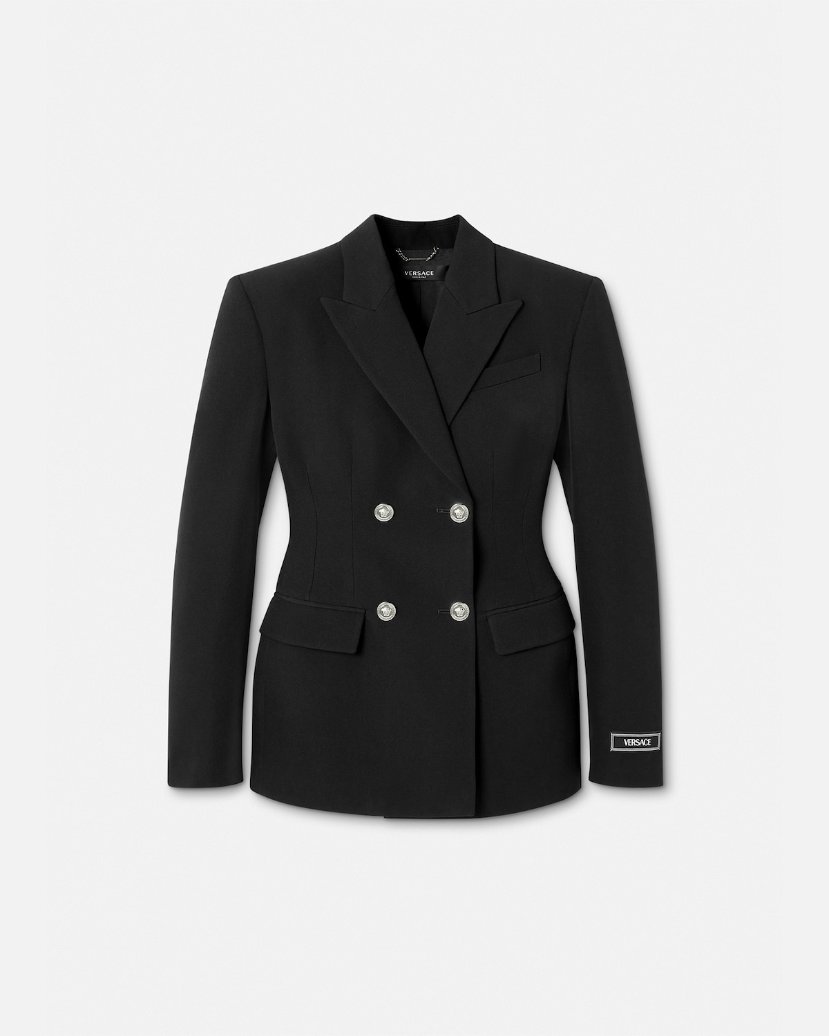 Versace Hourglass Double Breasted Blazer VERSACE versace-hourglass-double-breasted-blazer-versace