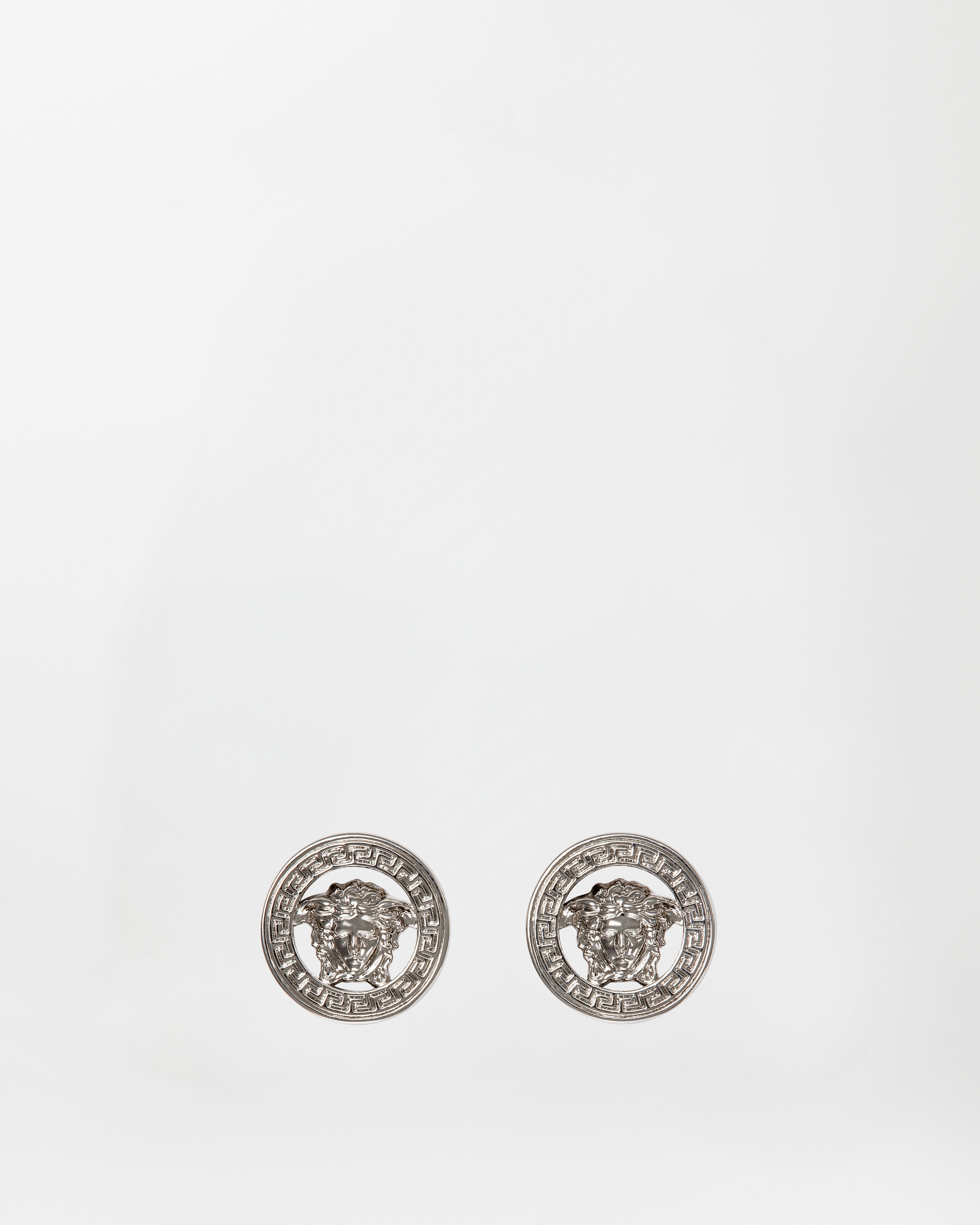 Medusa '95 Earrings Silver | VERSACE US