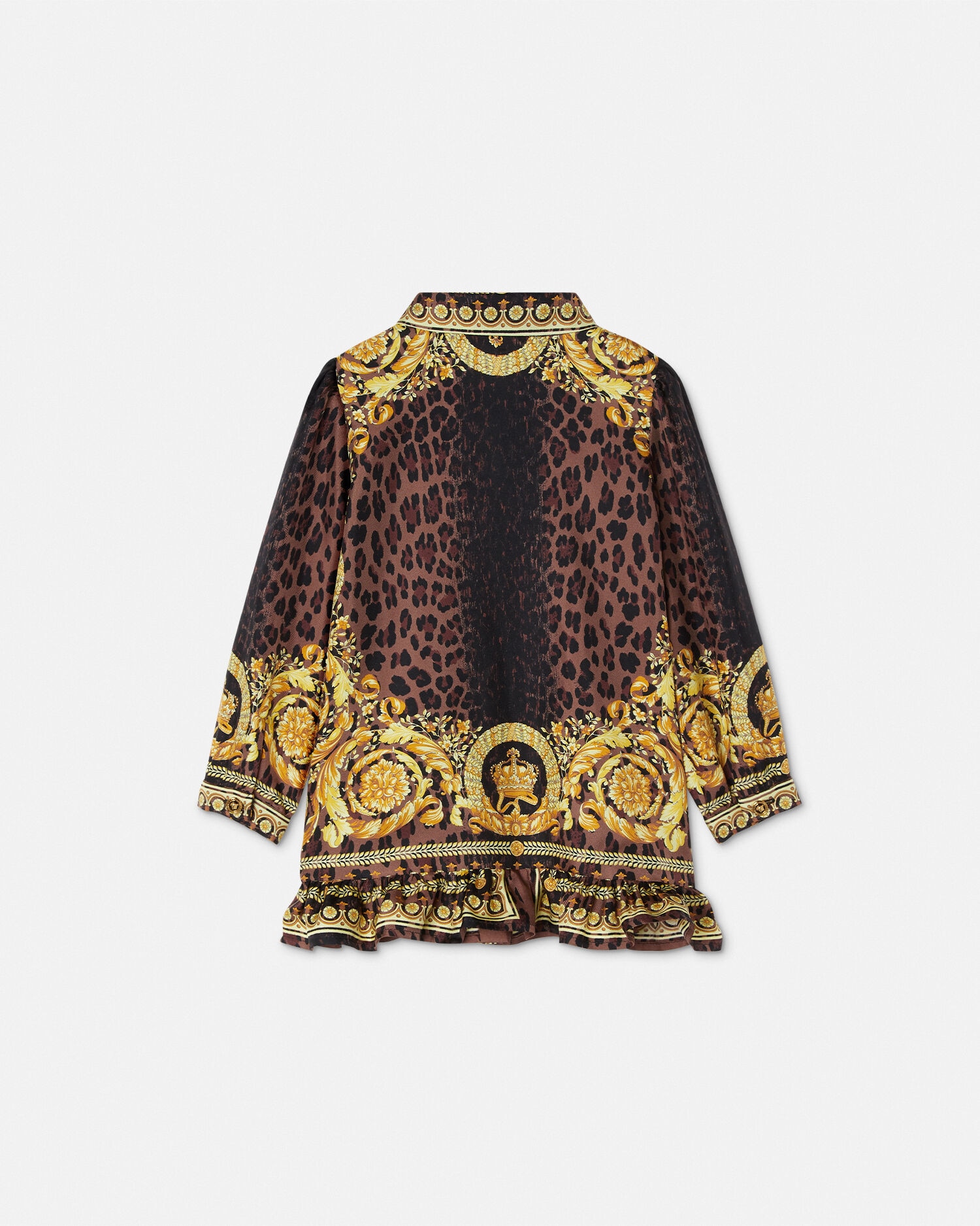 Versace shirt dress outlet