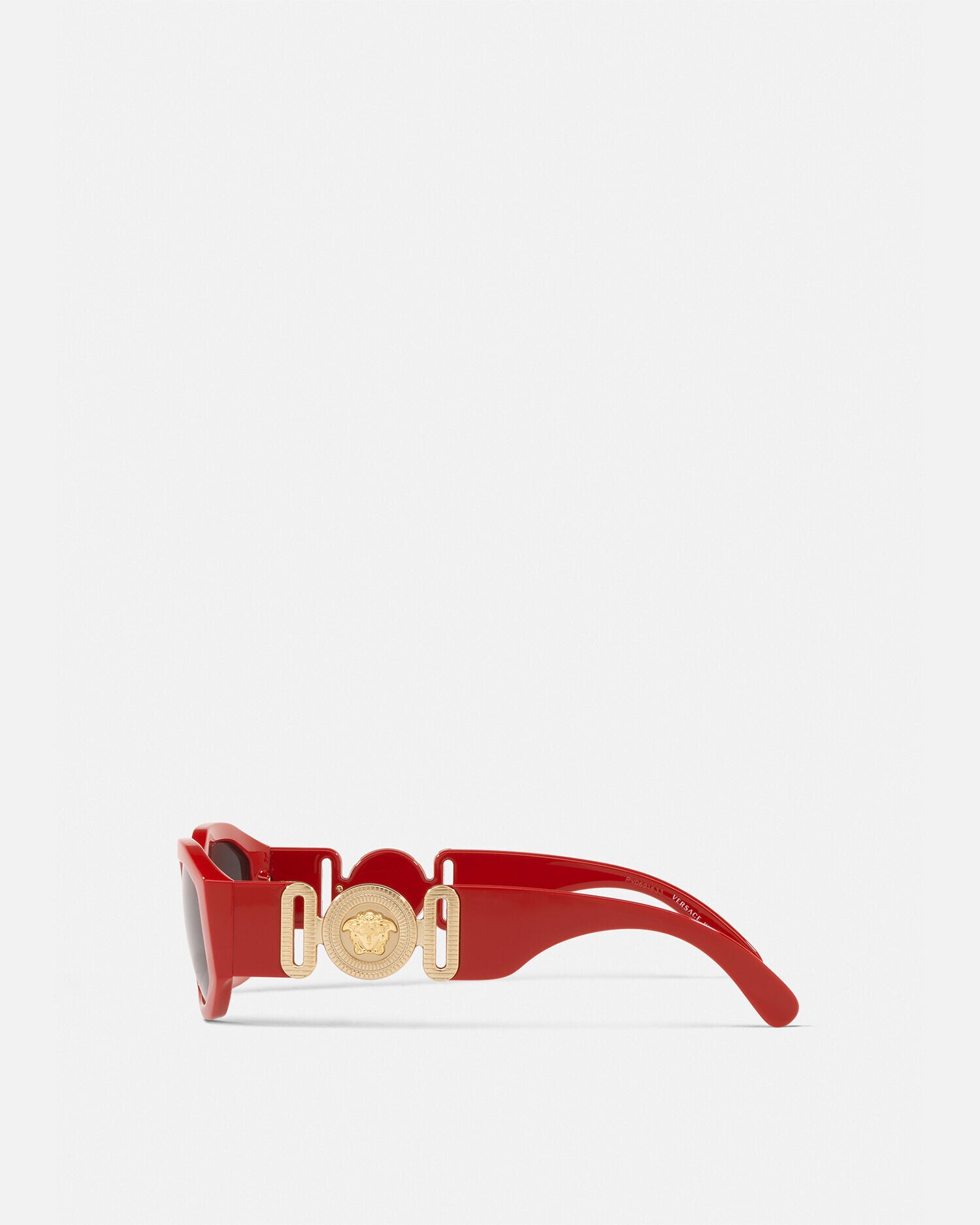 Medusa Biggie Sunglasses Red VERSACE US