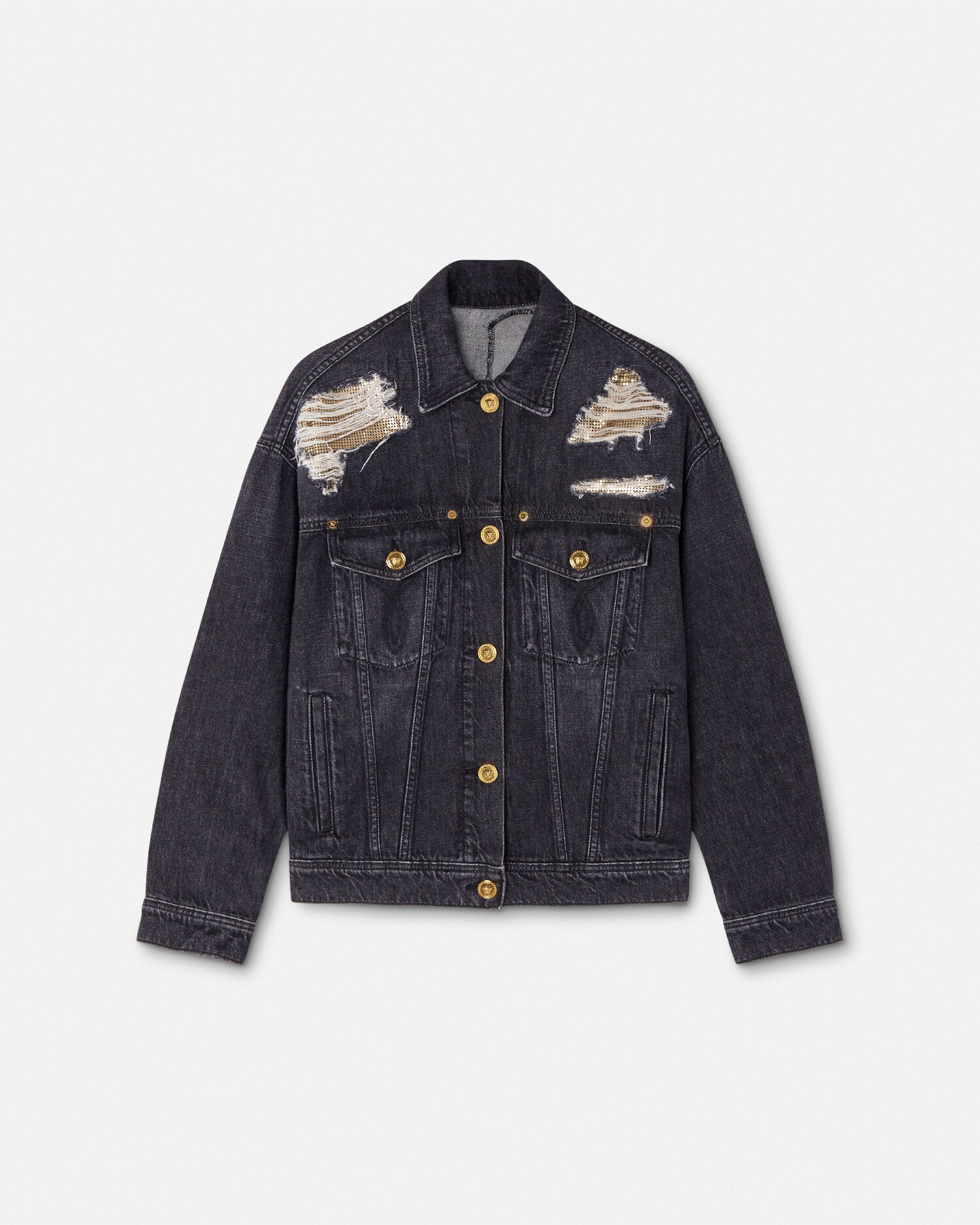 Denim Blouson Jacket | VERSACE US