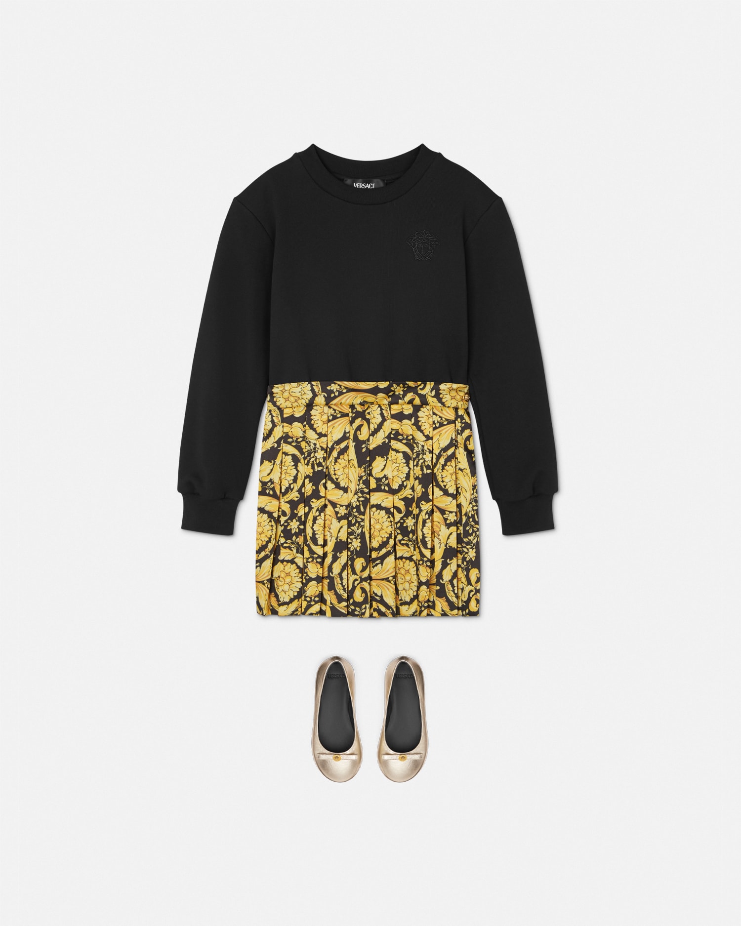 Barocco Kids Sweatshirt Dress