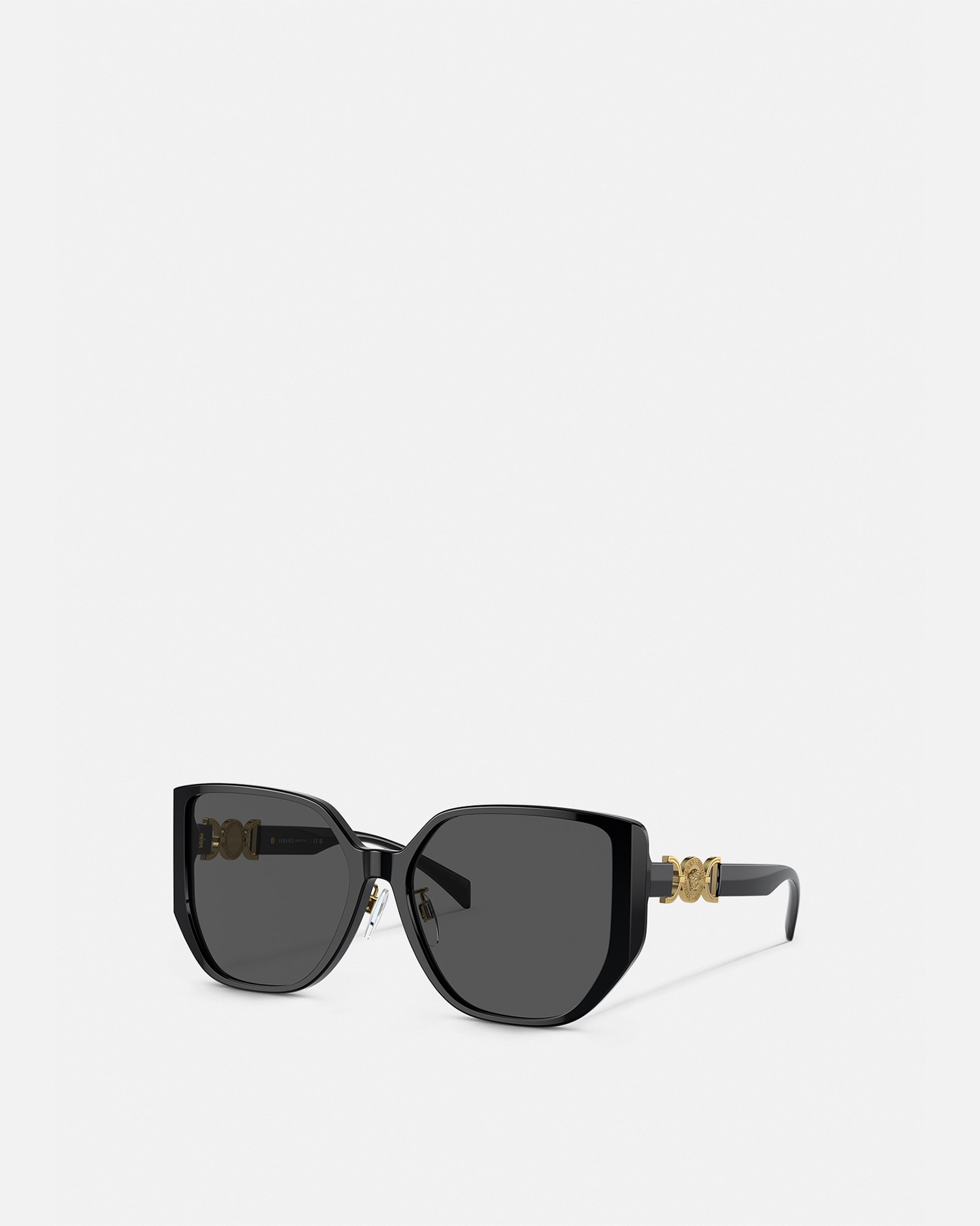 Versace Lunettes De Soleil Medusa '95 In Black+gold