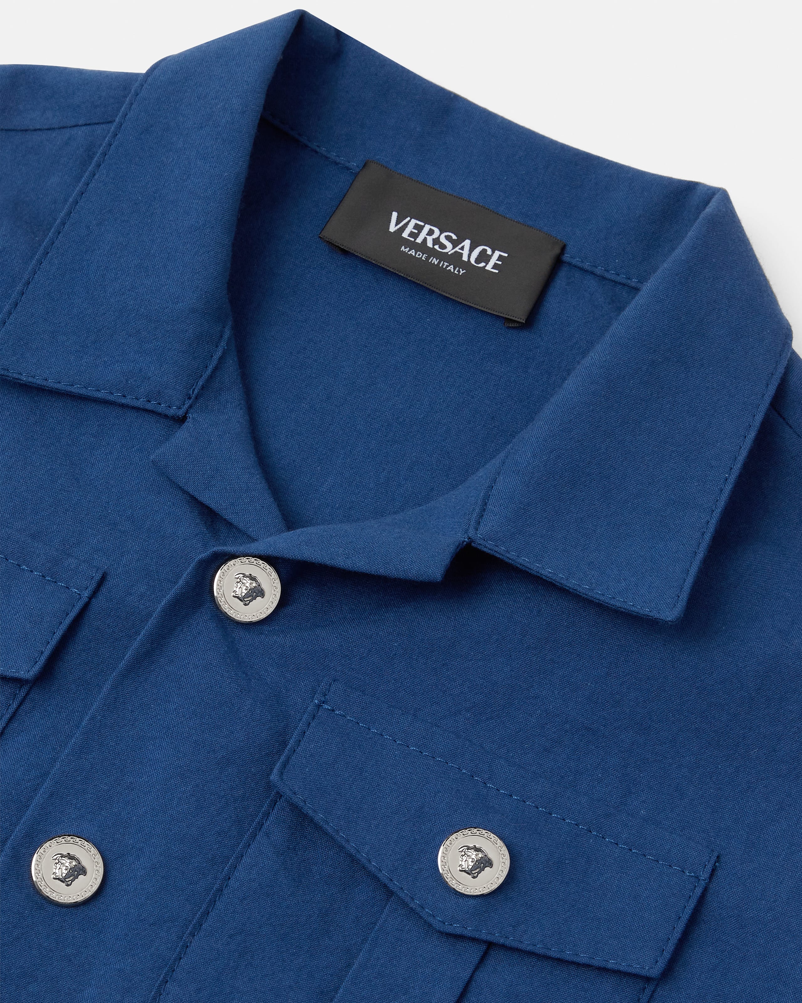 Kids Embroidered Cotton Shirt