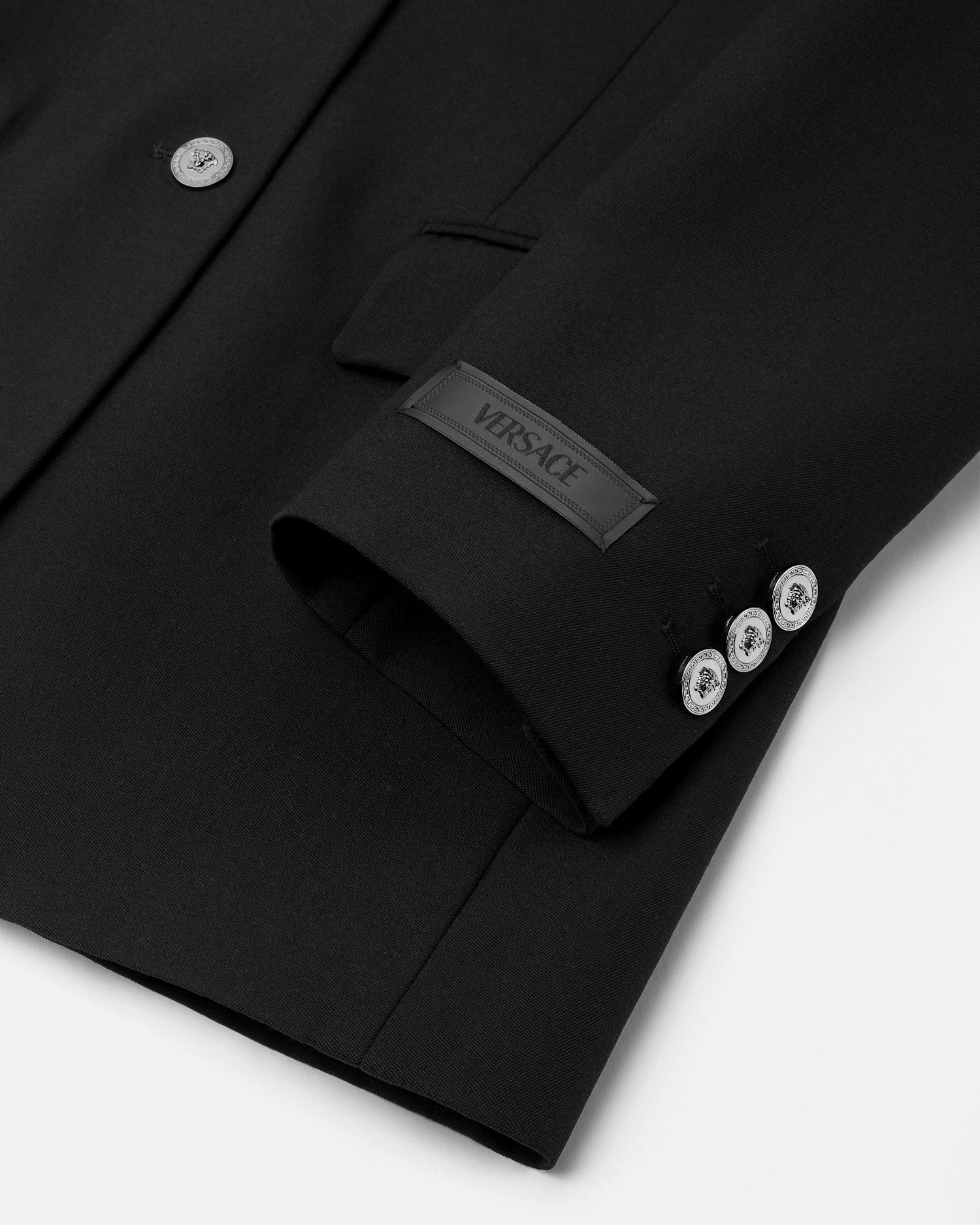 Wool Single-Breasted Blazer