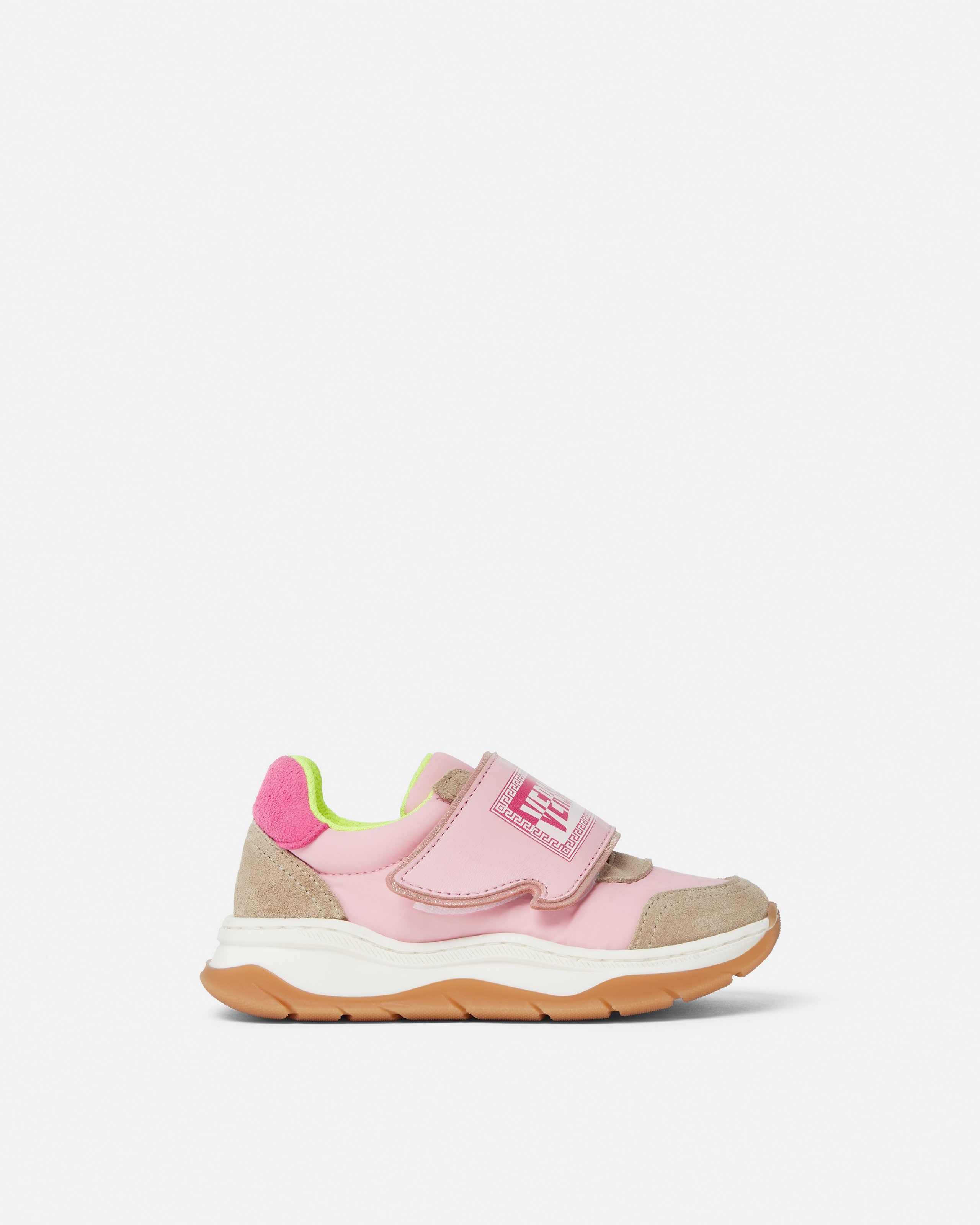 Versace Kids Baskets Imprimées In Pink