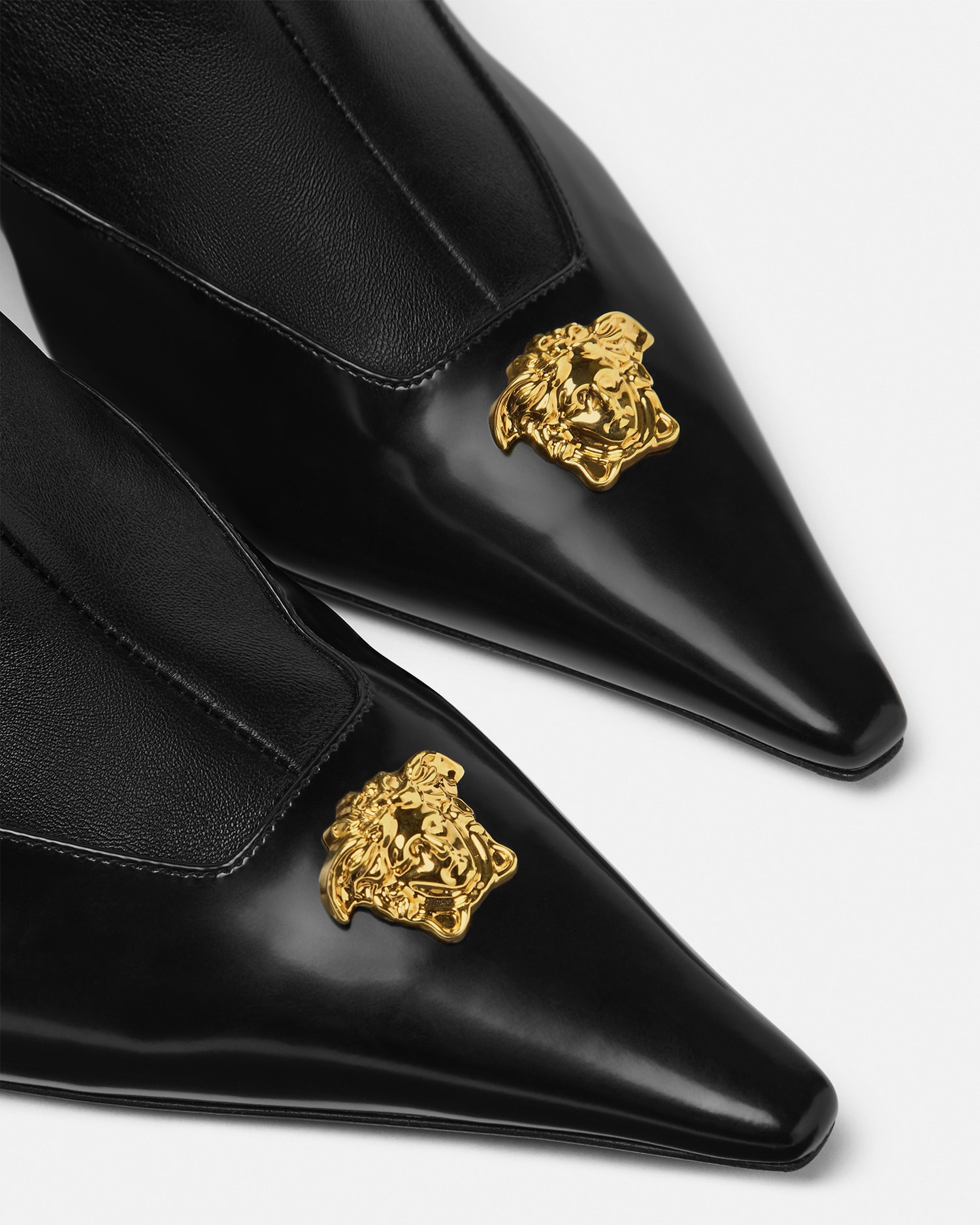 La Medusa Leather Ankle Boots 55 mm