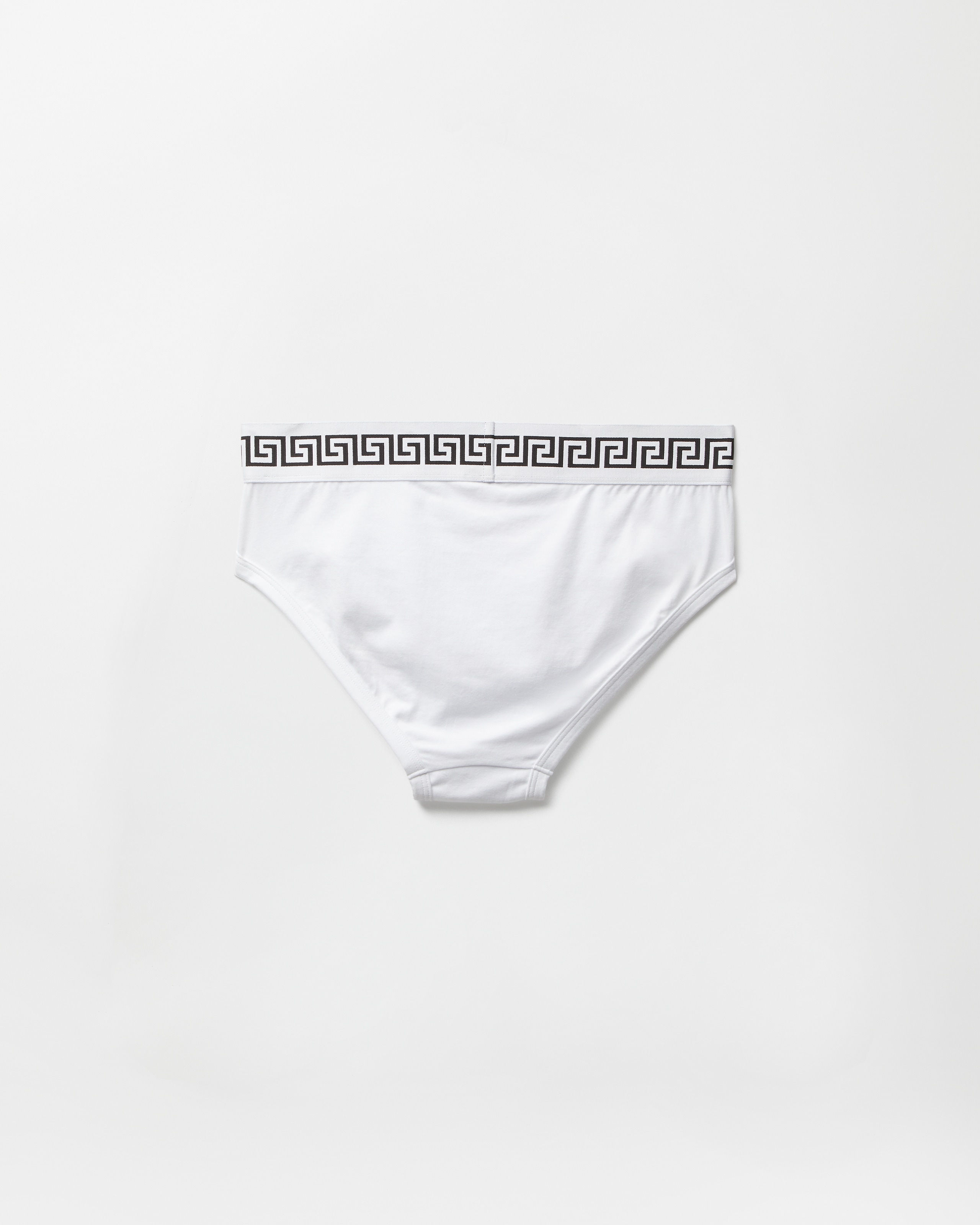 Cotton-Jersey Briefs Black | VERSACE US