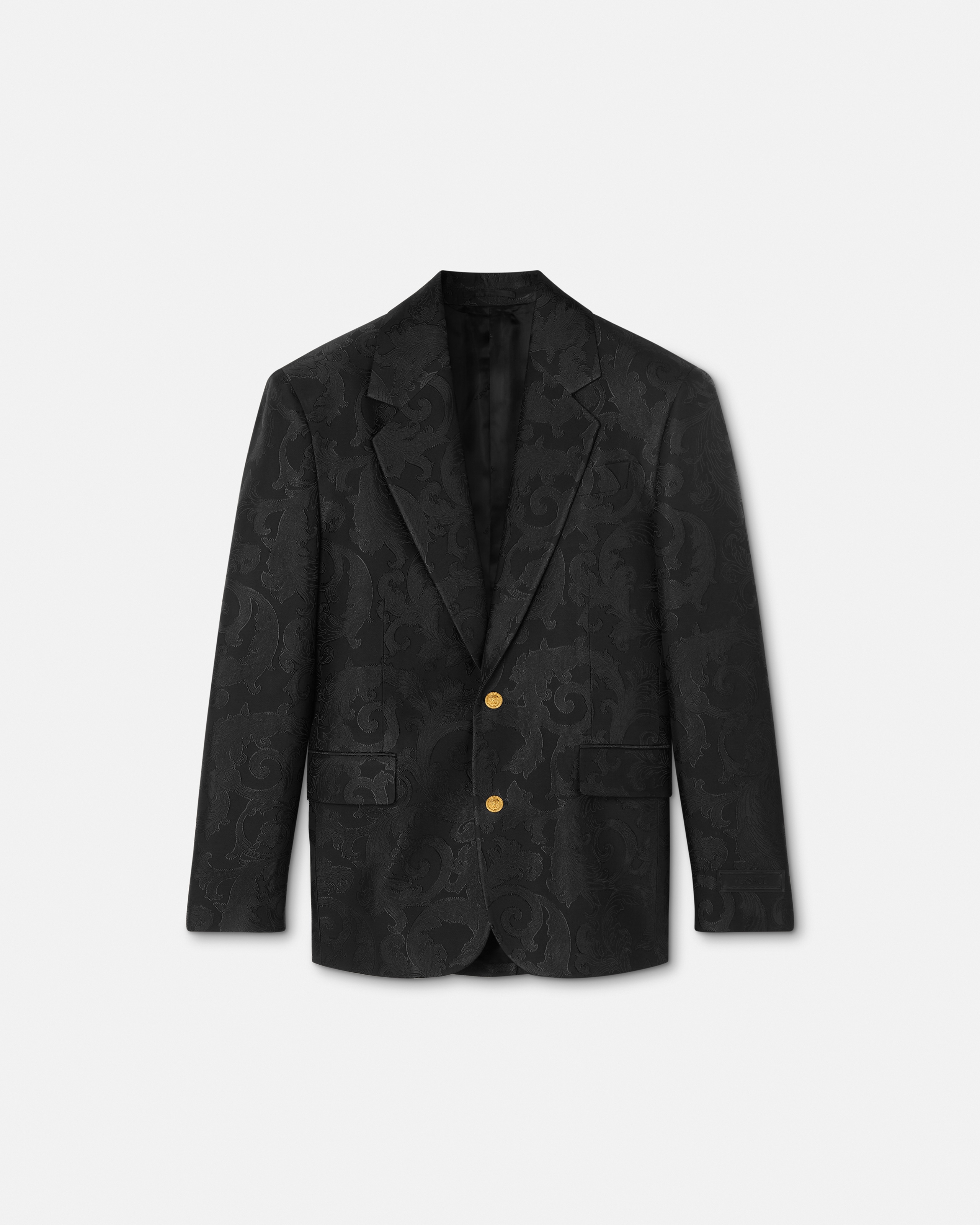 Jacquard Wool-Blend Blazer