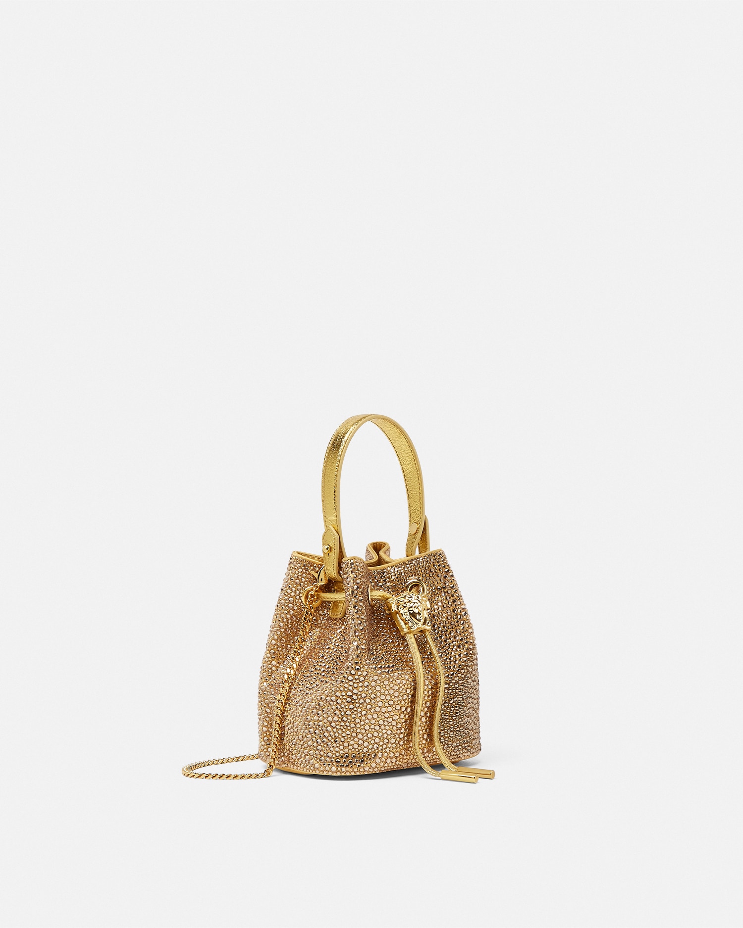 Versace Mini Sac Seau Avec Cristaux La Medusa