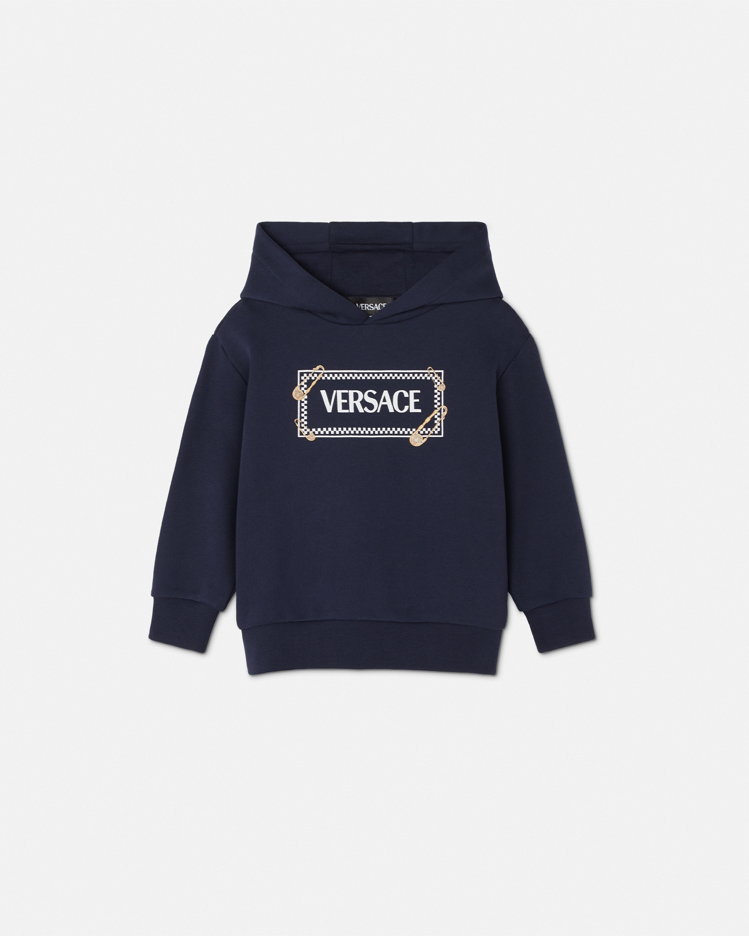 Safety Pin Logo Kids Hoodie