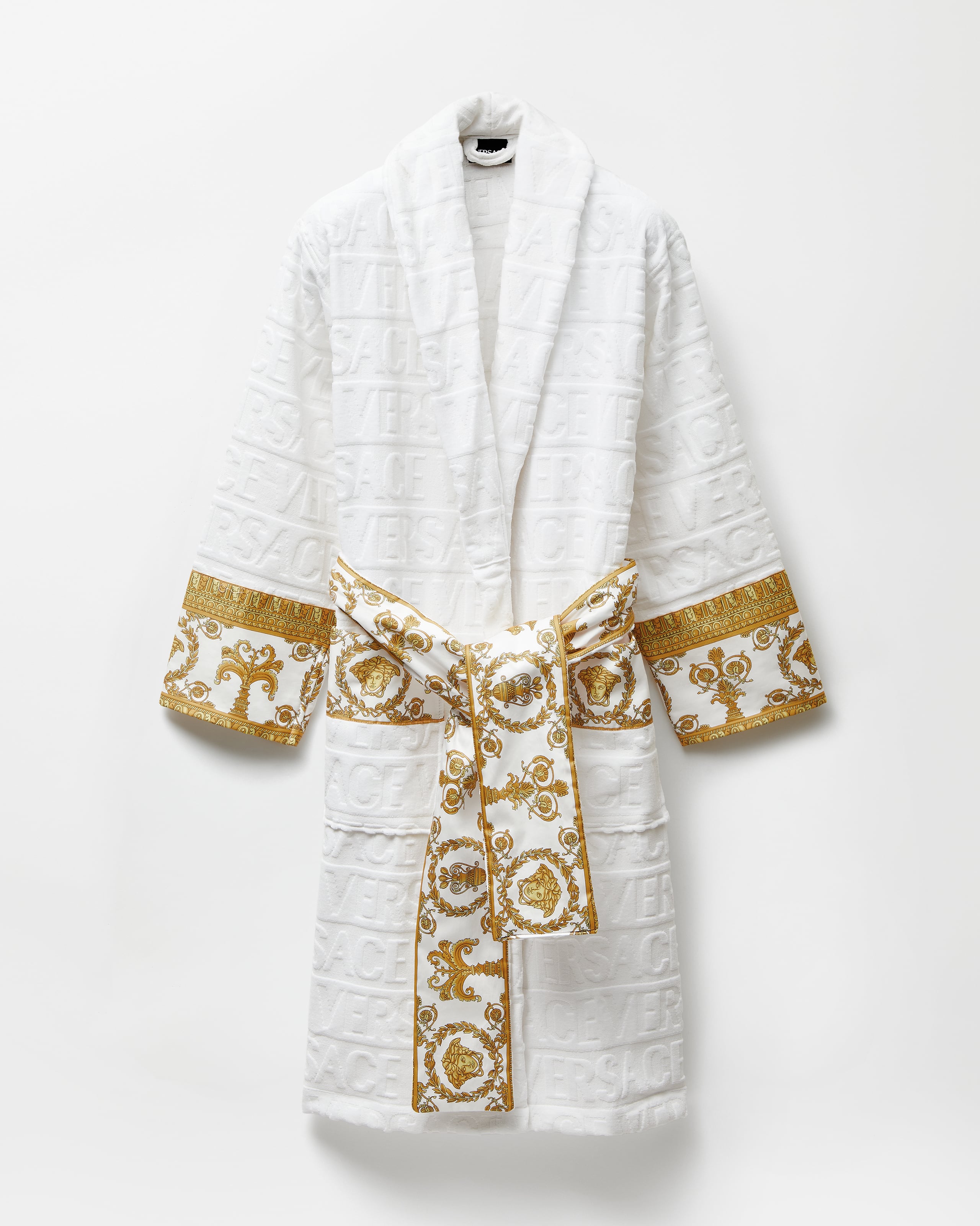 I Baroque Bathrobe Pink | VERSACE US I Baroque Bathrobe Pink | VERSACE US
