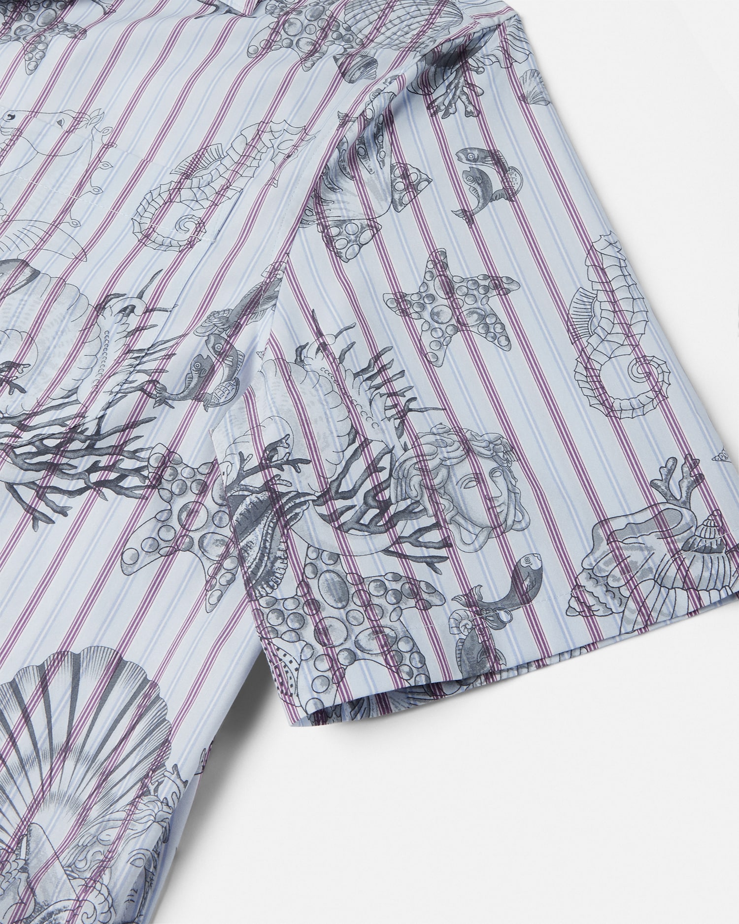 Coral Theatre Striped Shirt