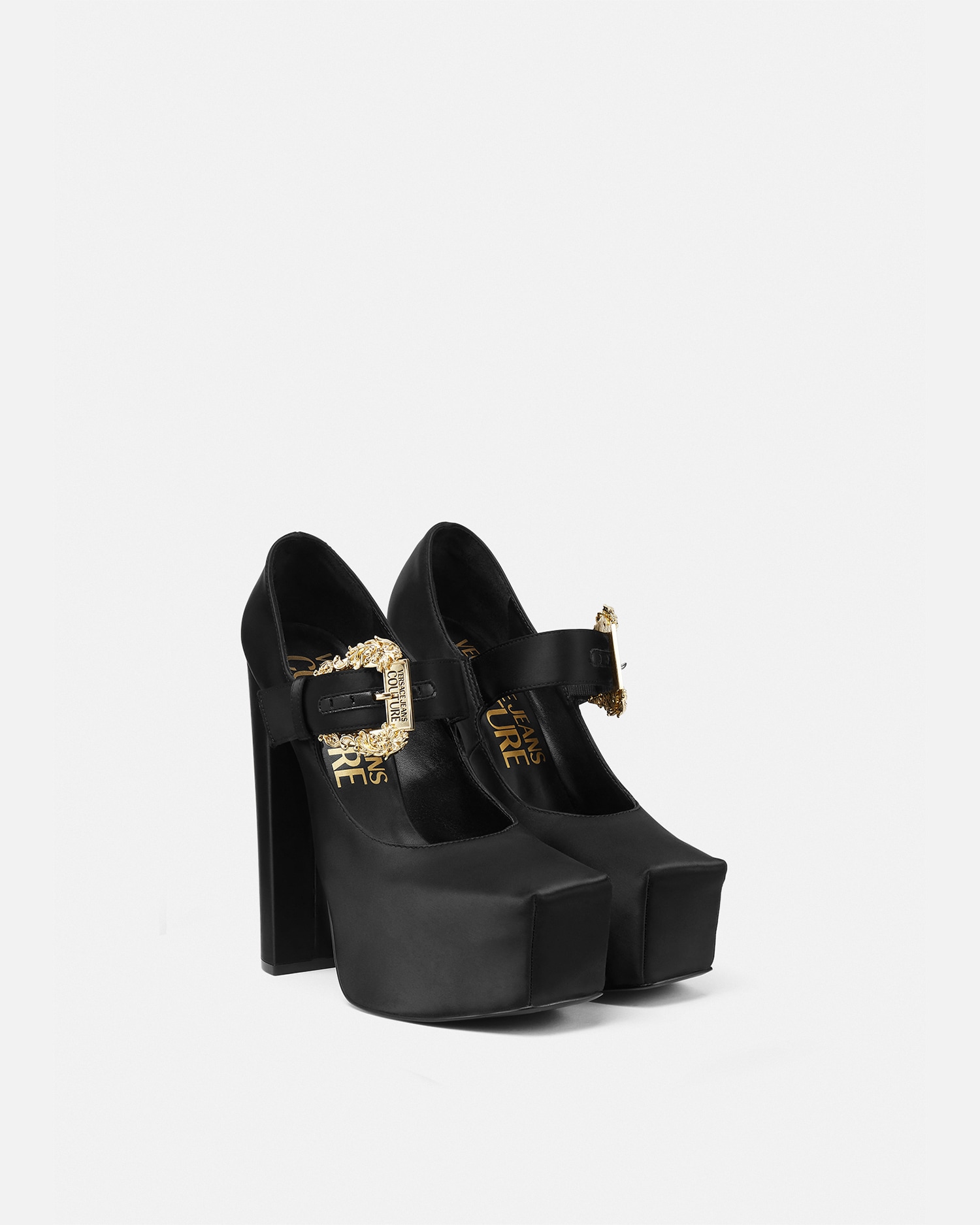 Hurley Satin Platform Pumps