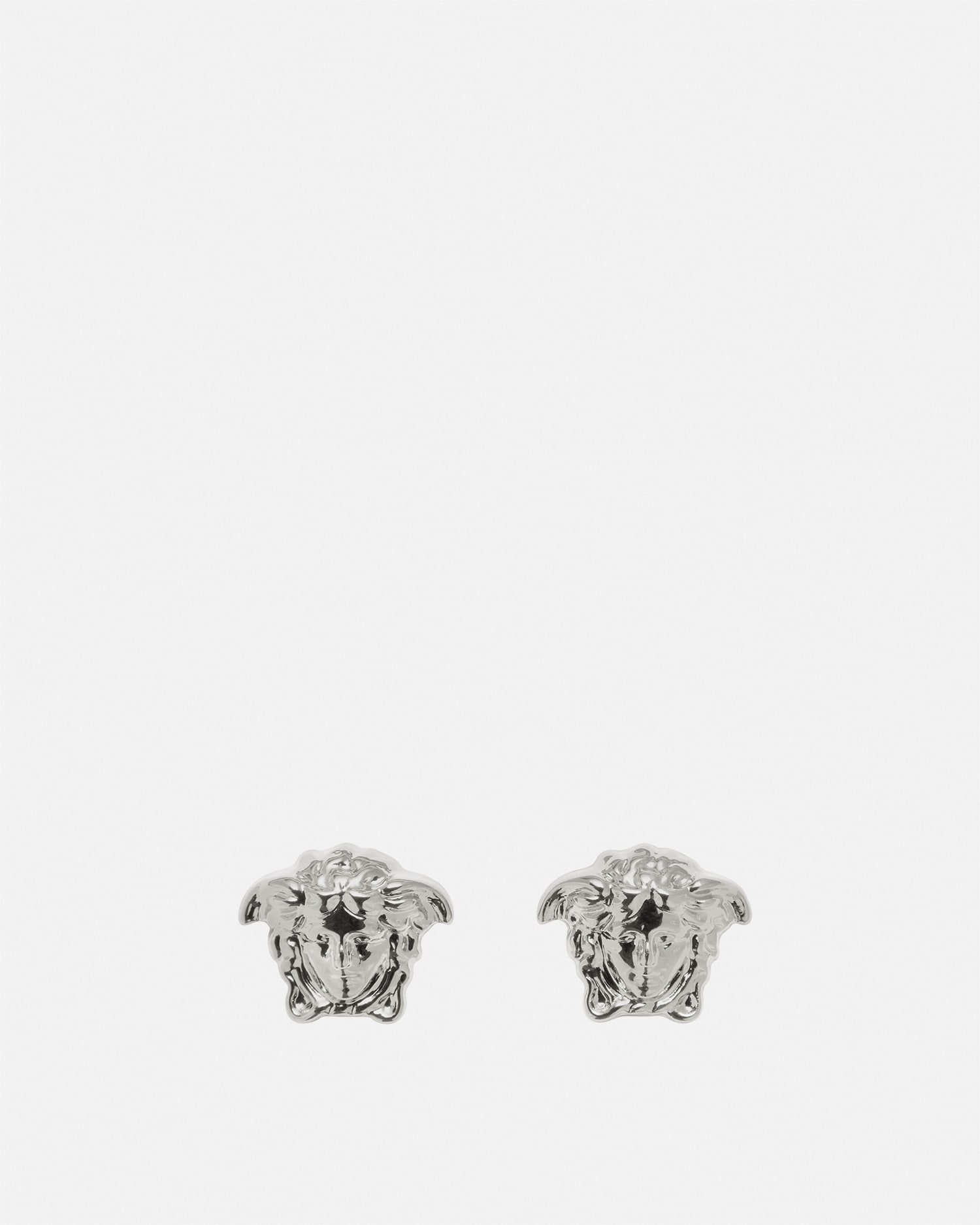 Medusa Earrings Silver | VERSACE US