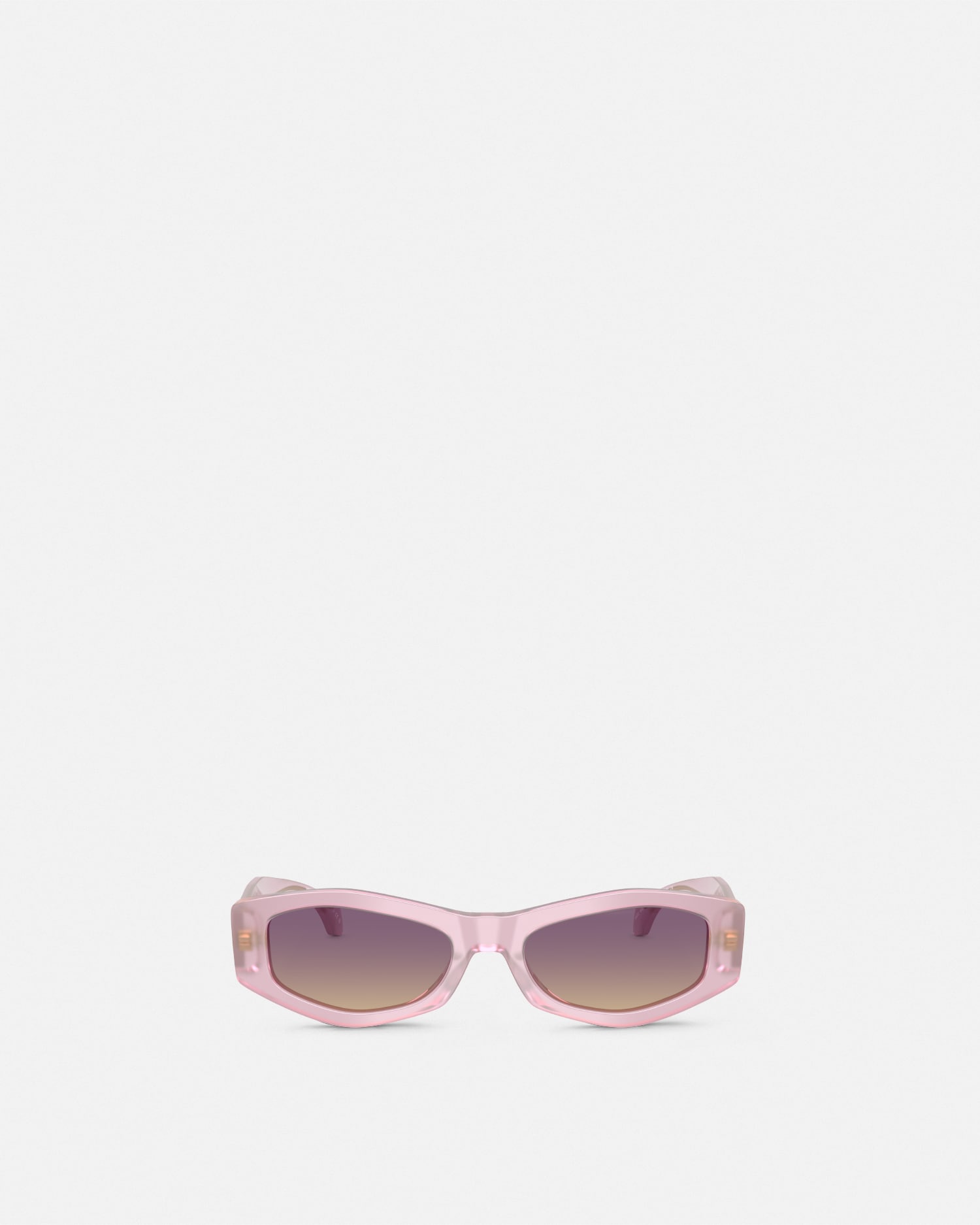 Versace Signature Sunglasses In Pink