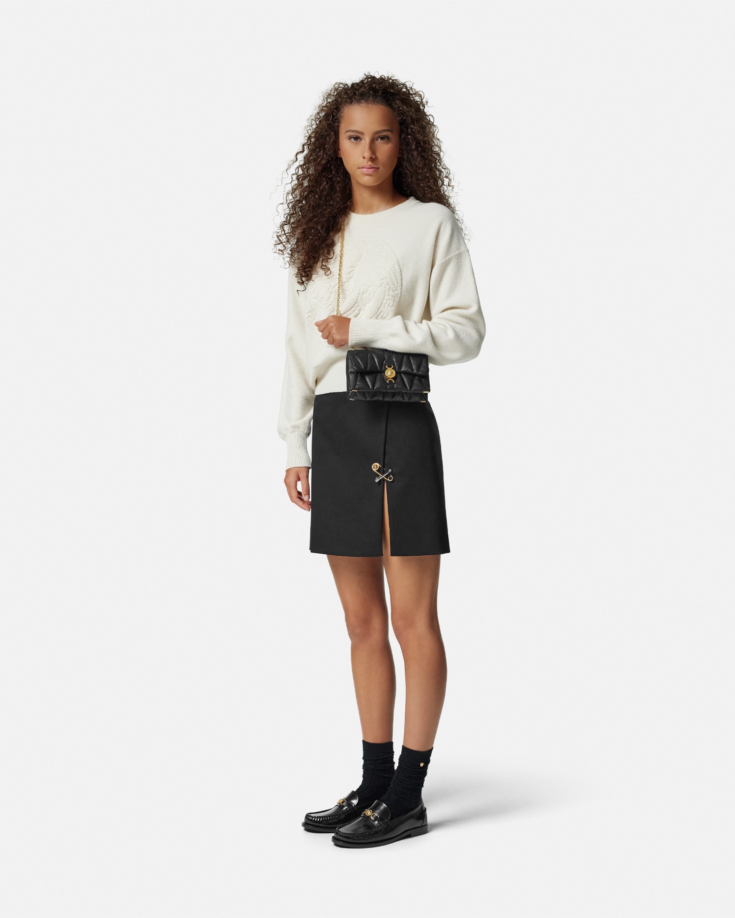 Kleio Quilted Nappa Mini Bag