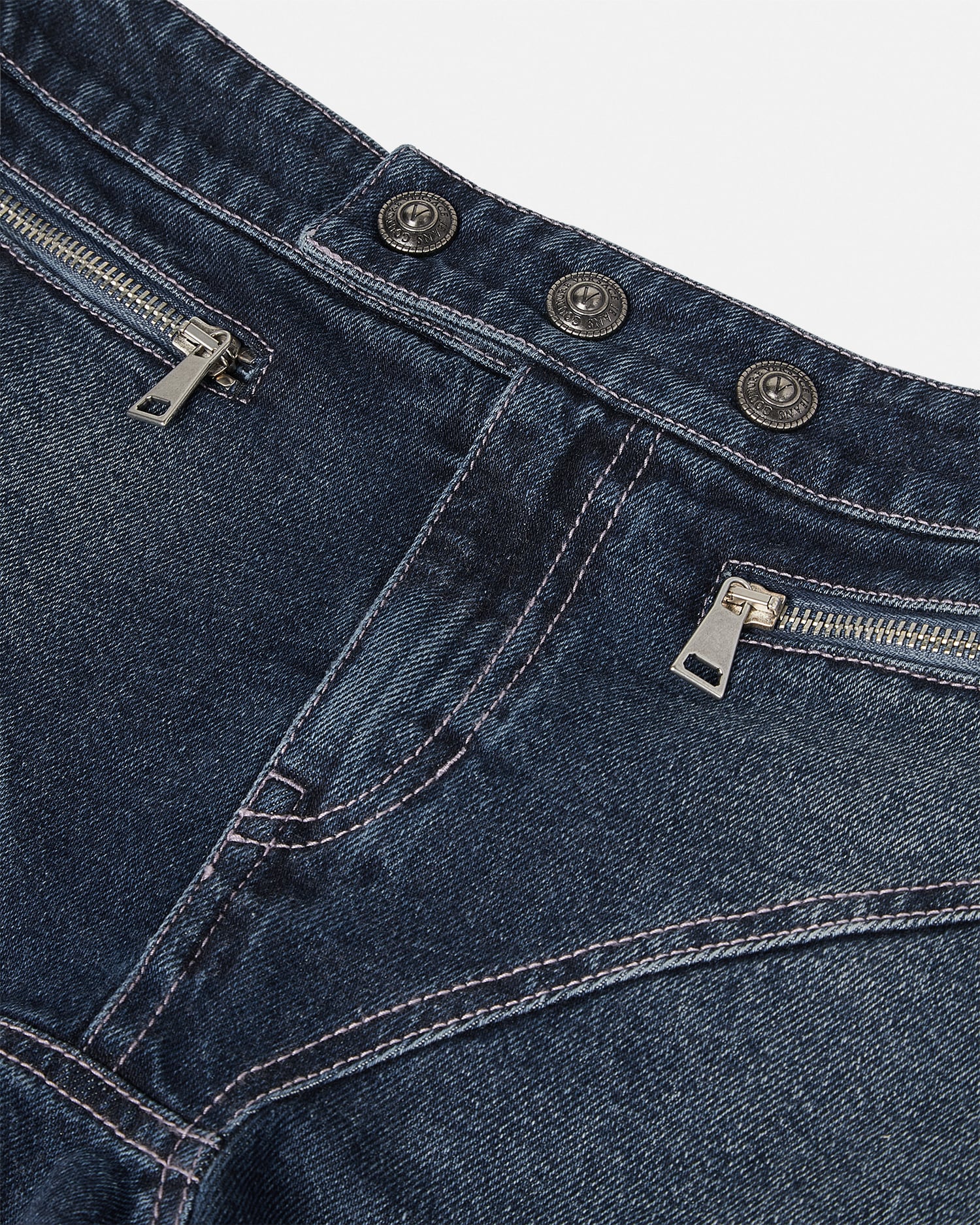 Flared Denim Skirt