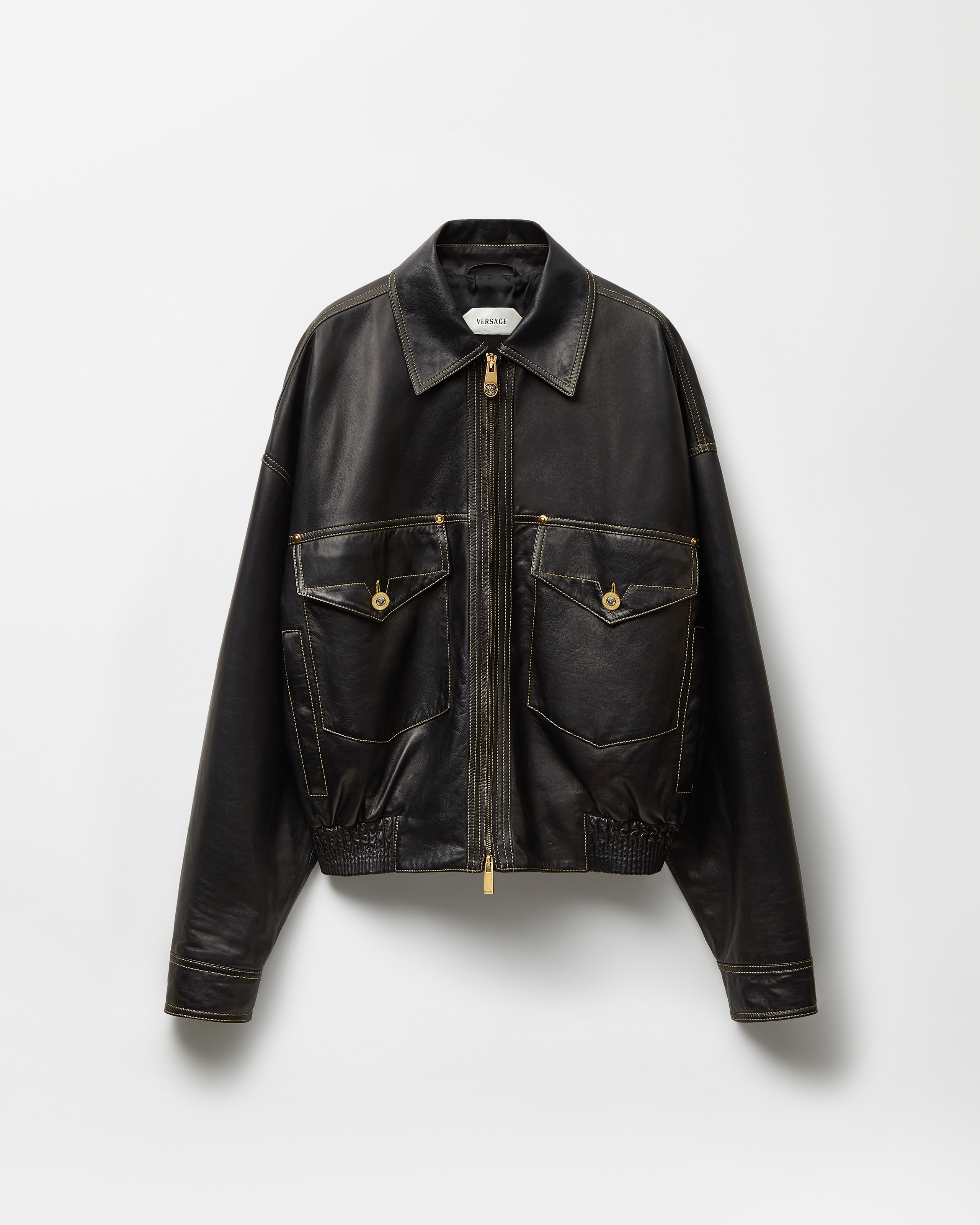 Nappa Blouson Black | VERSACE US