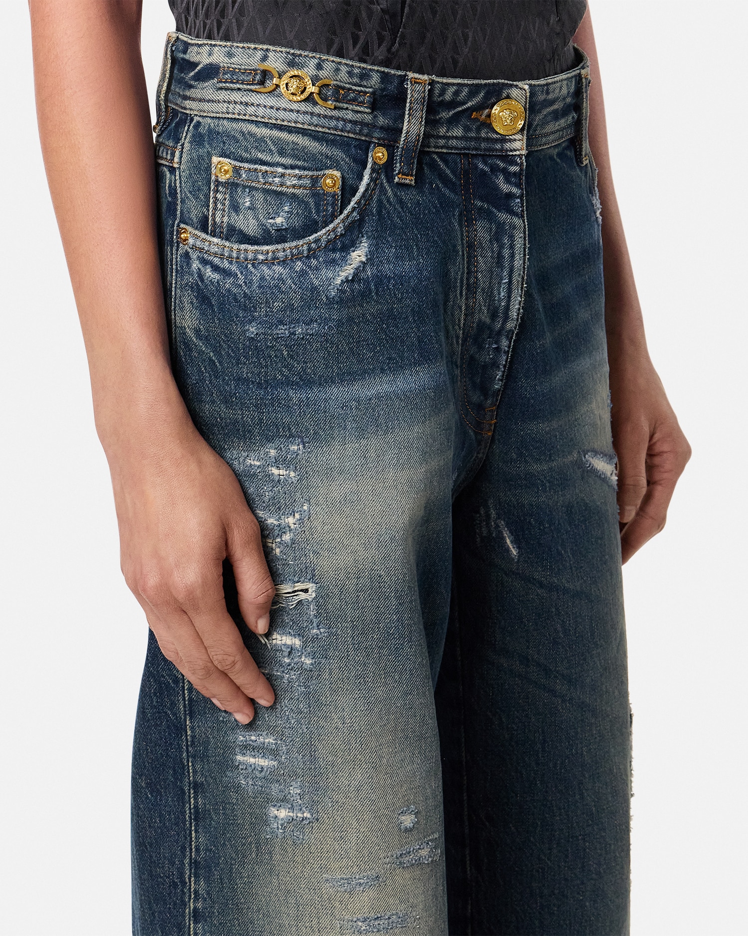 Medusa '95 Mid-Rise Boyfriend Jeans