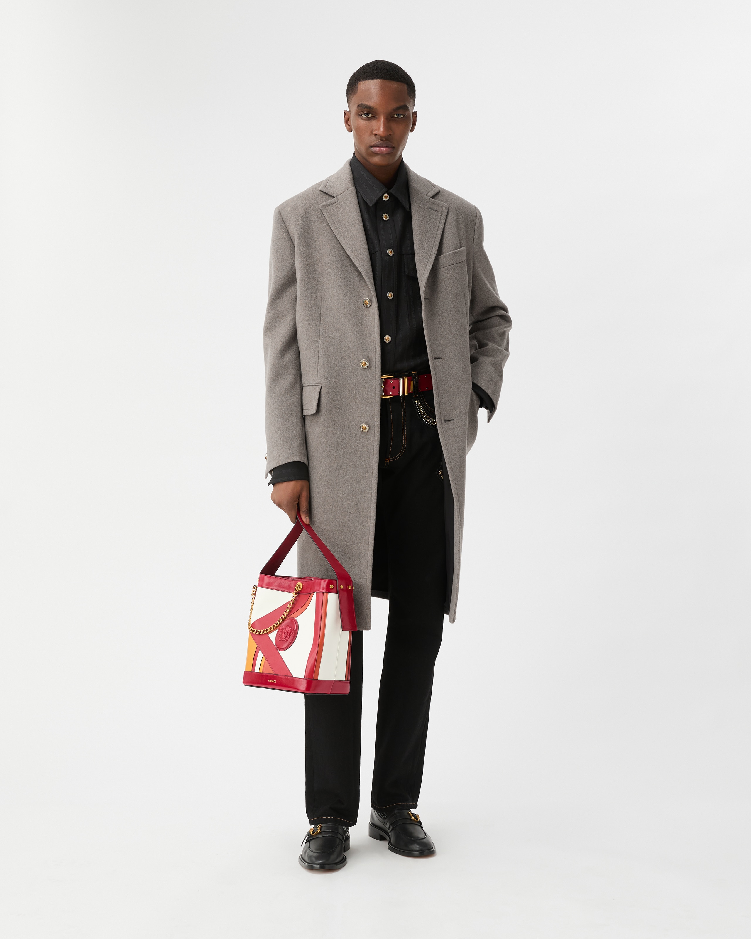 Versace Coats for Men | US Online Store