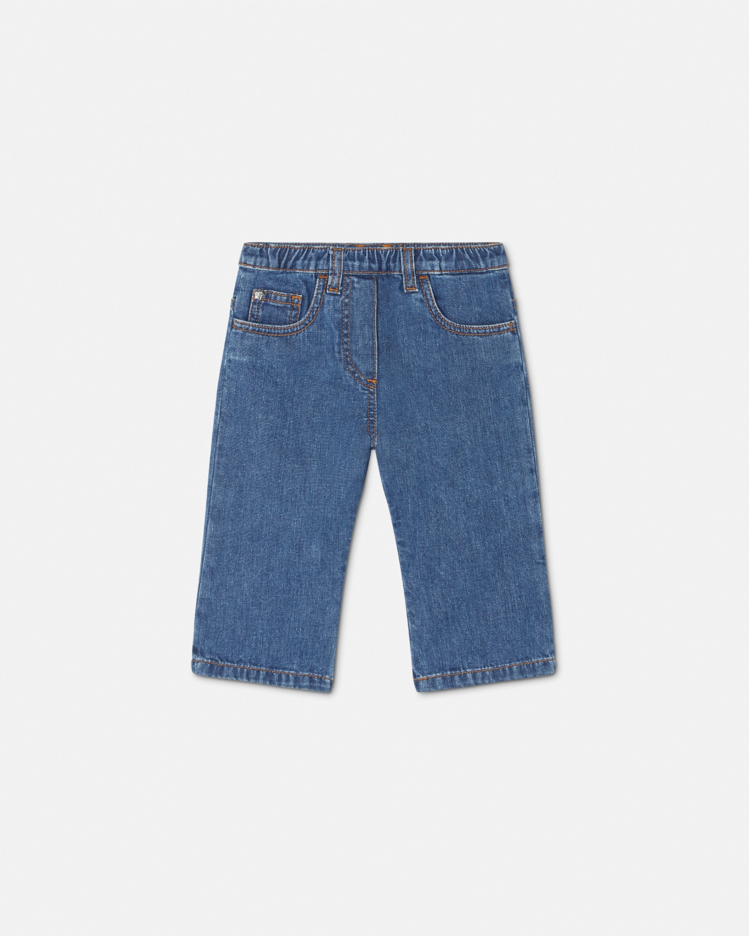 Versace Baby Jeans In Blue