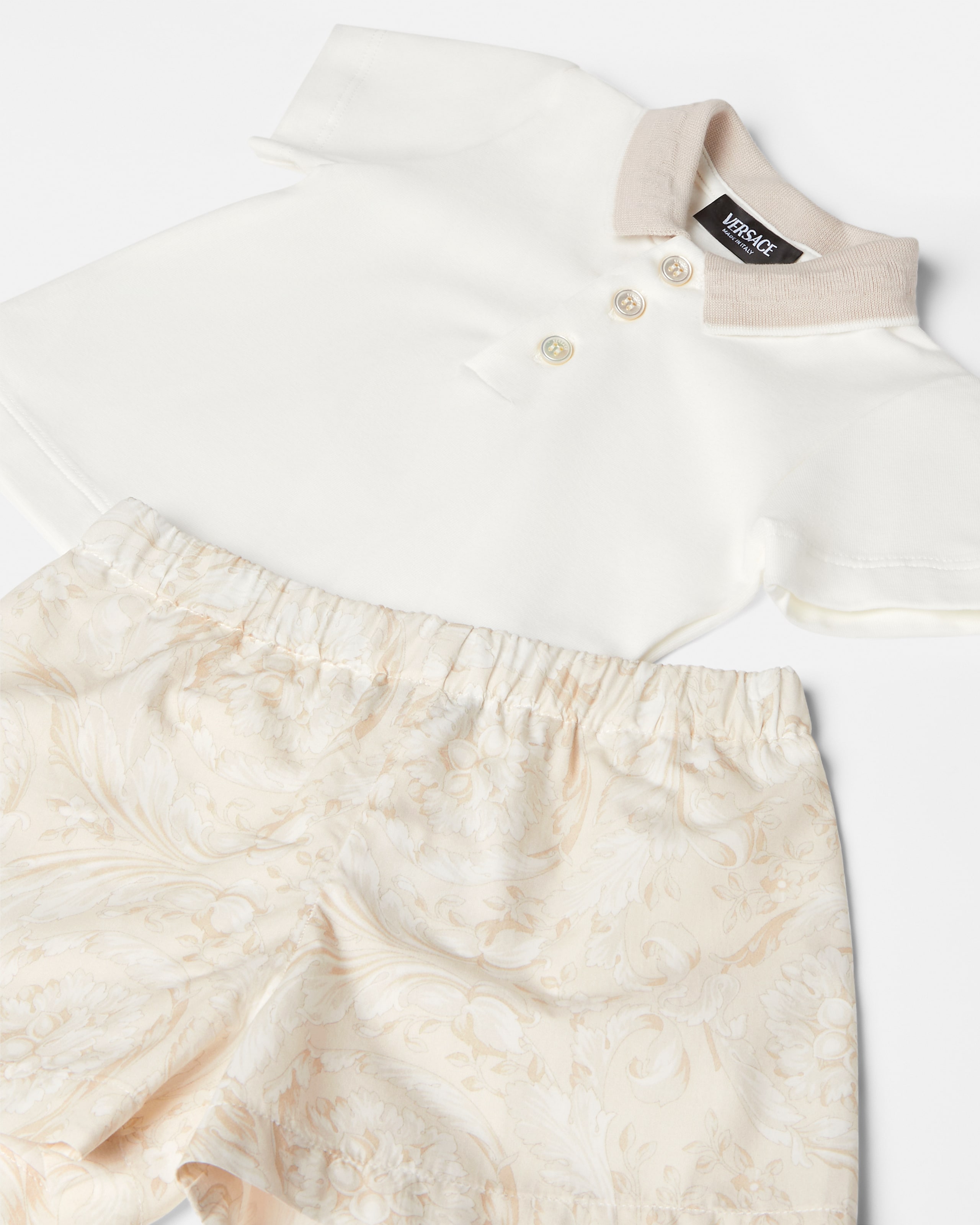 Baby Cotton Polo Set