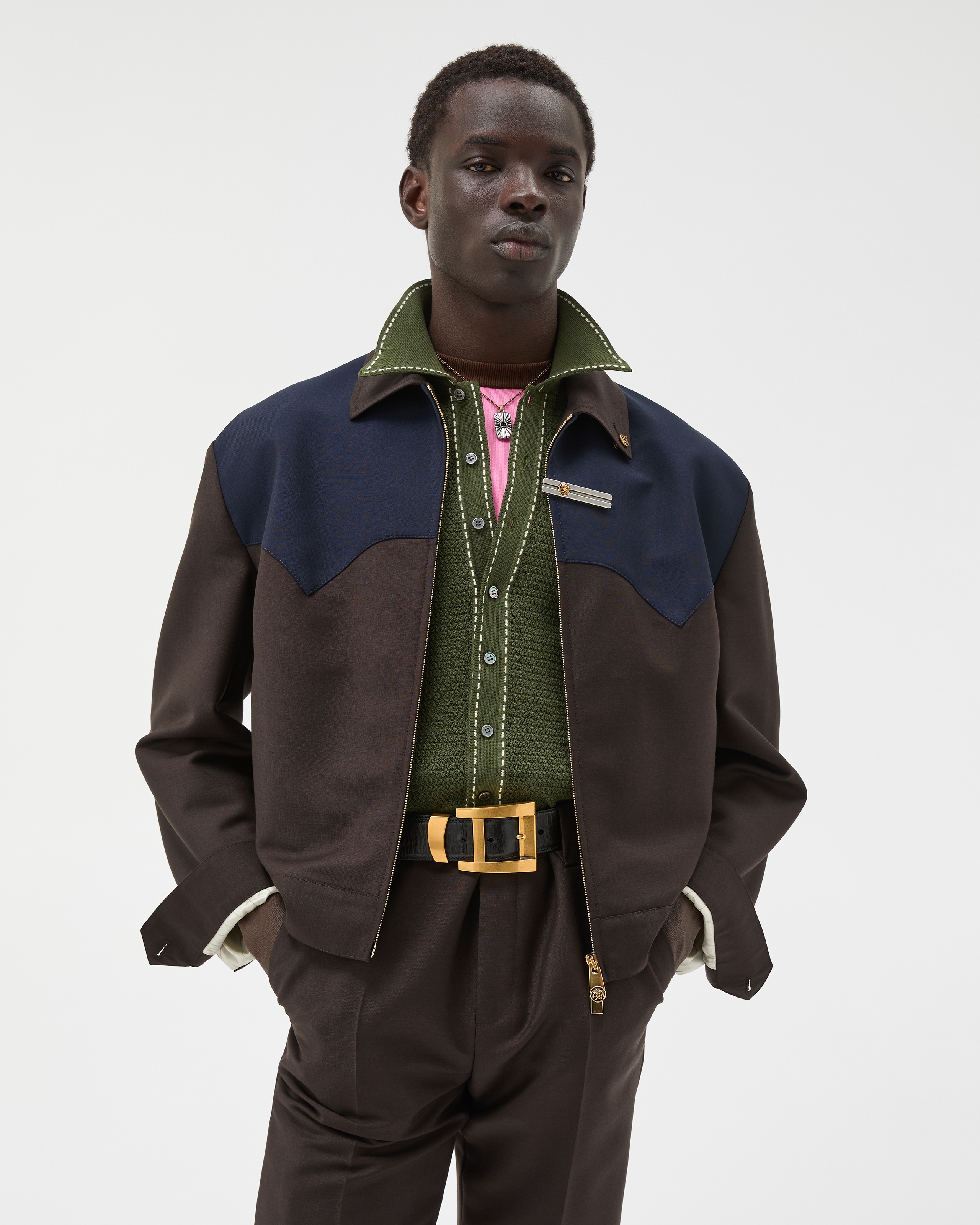 WETTEMPT REVERSIBLE CHECK BLOUSON 合皮 WETTEMPT ブルゾン アウター REVERSIBLE CHECK SYNTHETIC BLOUSON