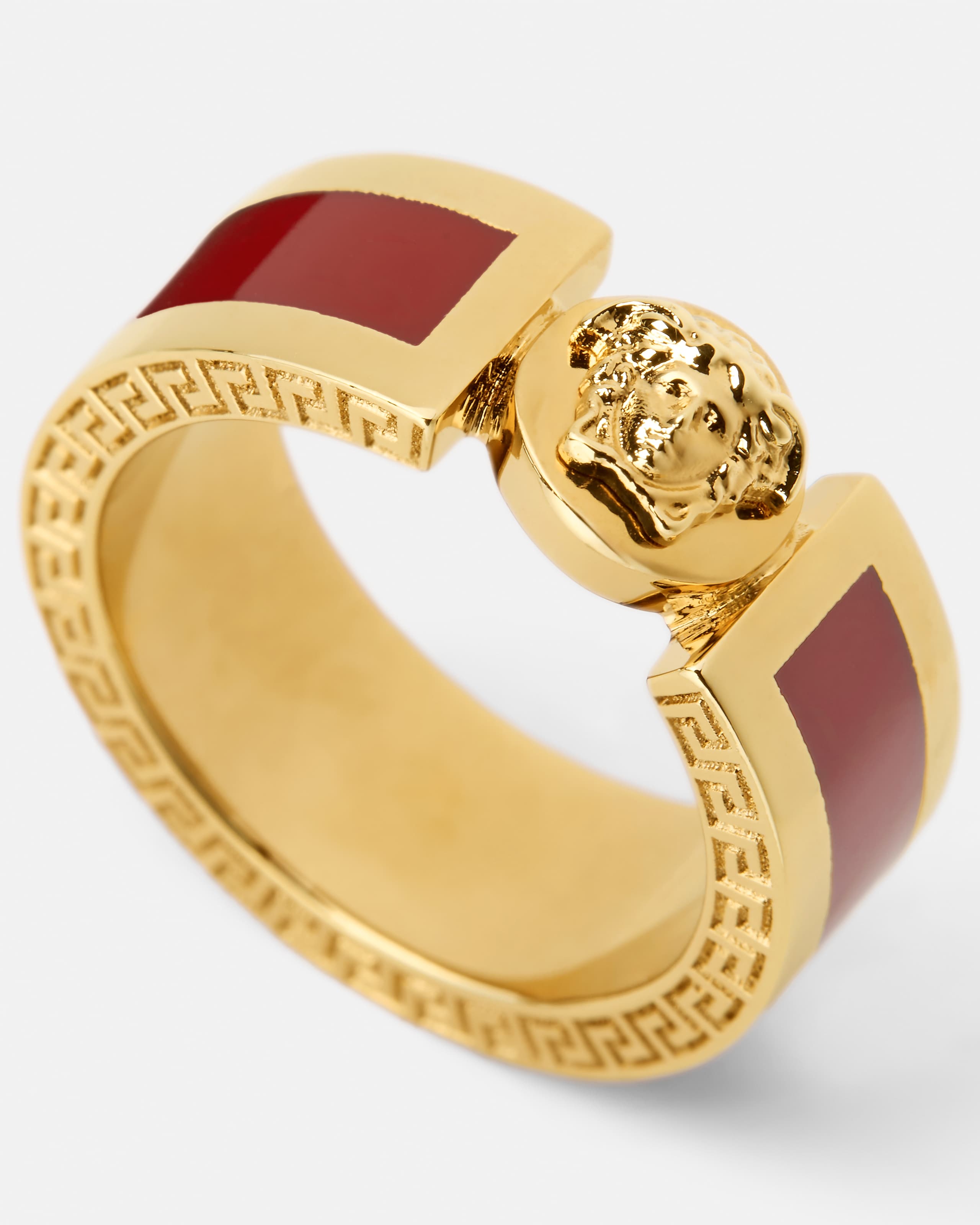 Versace Icon Ring In Gold