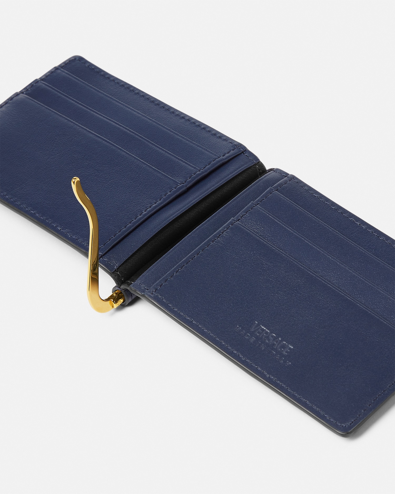 Versace La Medusa Bifold Clip Wallet