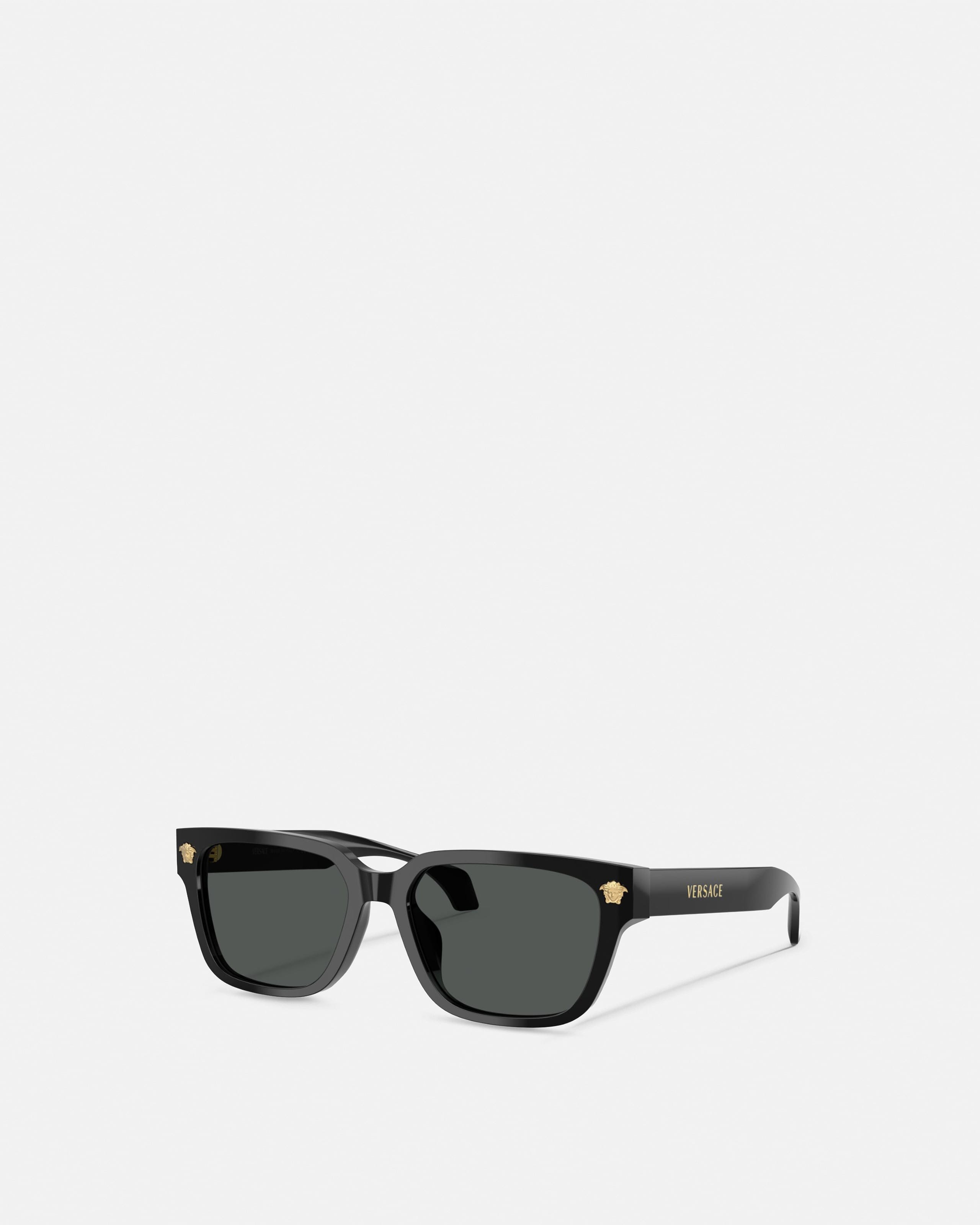 Versace Medusa Lunettes De Soleil In Black